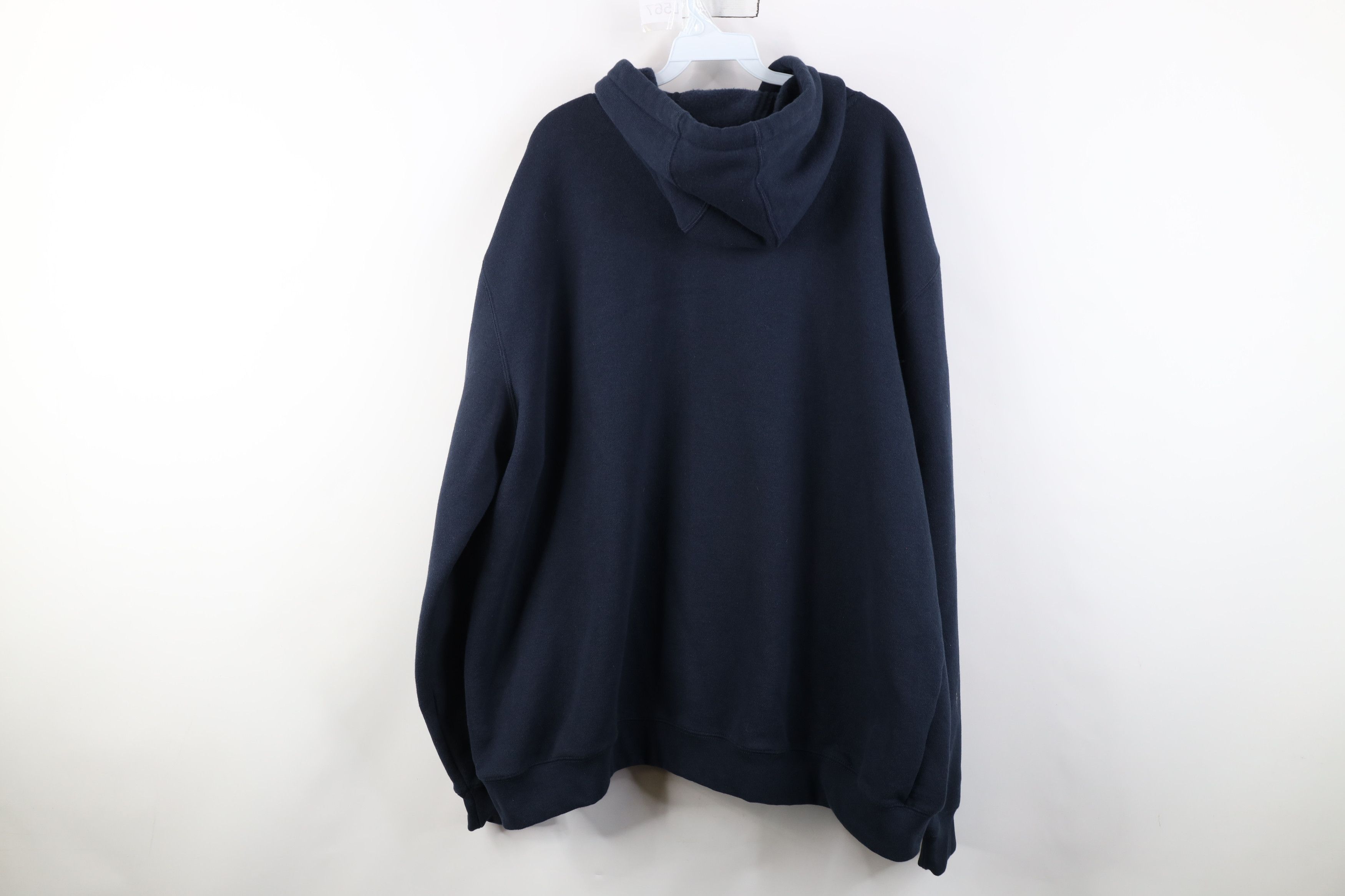 Carhartt Vintage Y2K Carhartt Heavyweight Hoodie Sweatshirt Blue Size US XXL / EU 58 / 5 - 13 Thumbnail