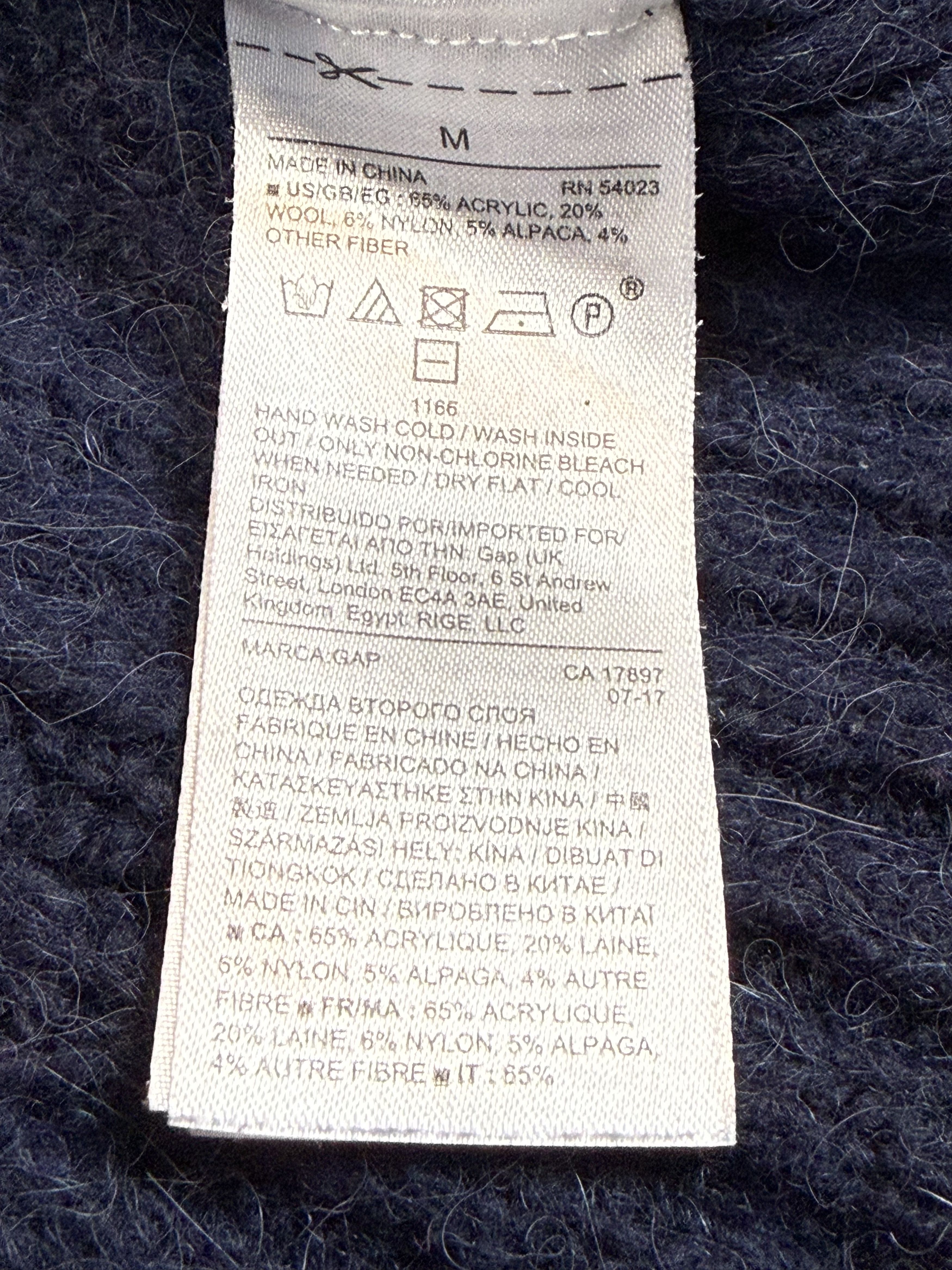 Gap Gap Cardigan Wool / Alpaca Women's Size M Size M / US 6-8 / IT 42-44 - 8 Thumbnail