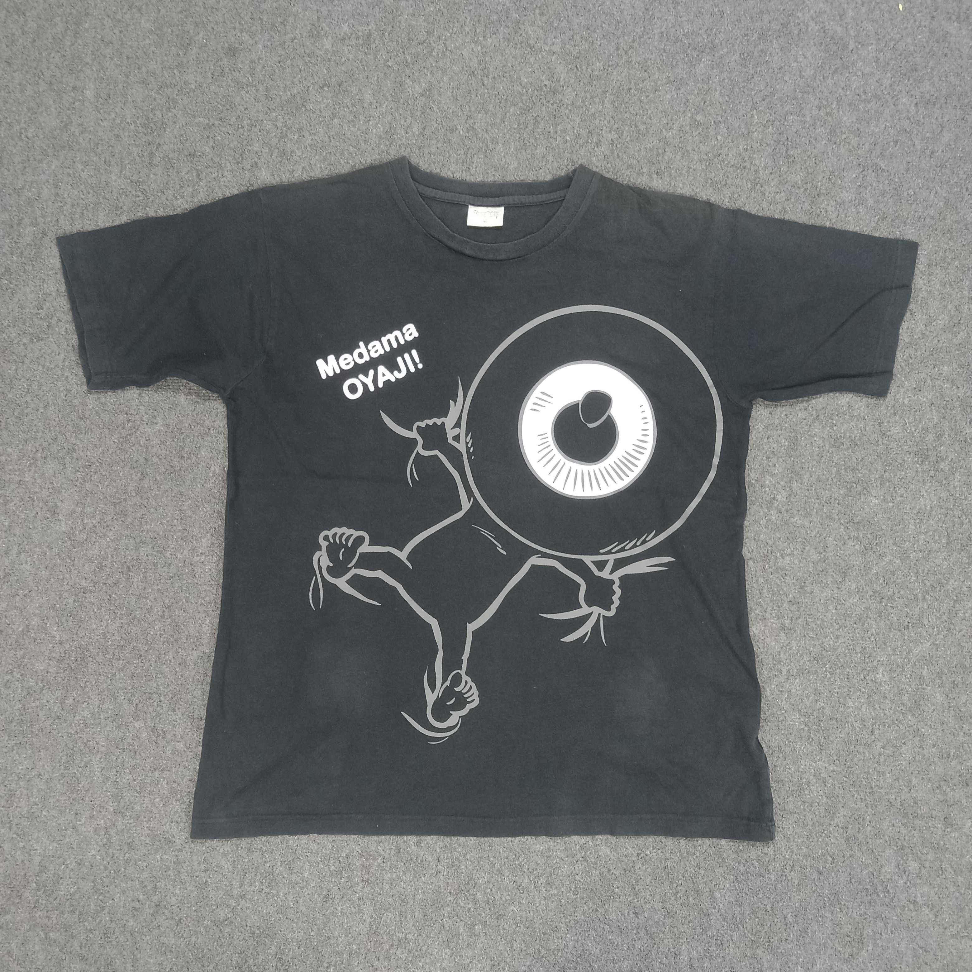 Anime × Vintage Gegege No Kitarou Medama Oyaji Japanese Anime Tshirt Size US XL / EU 56 / 4 - 1 Thumbnail