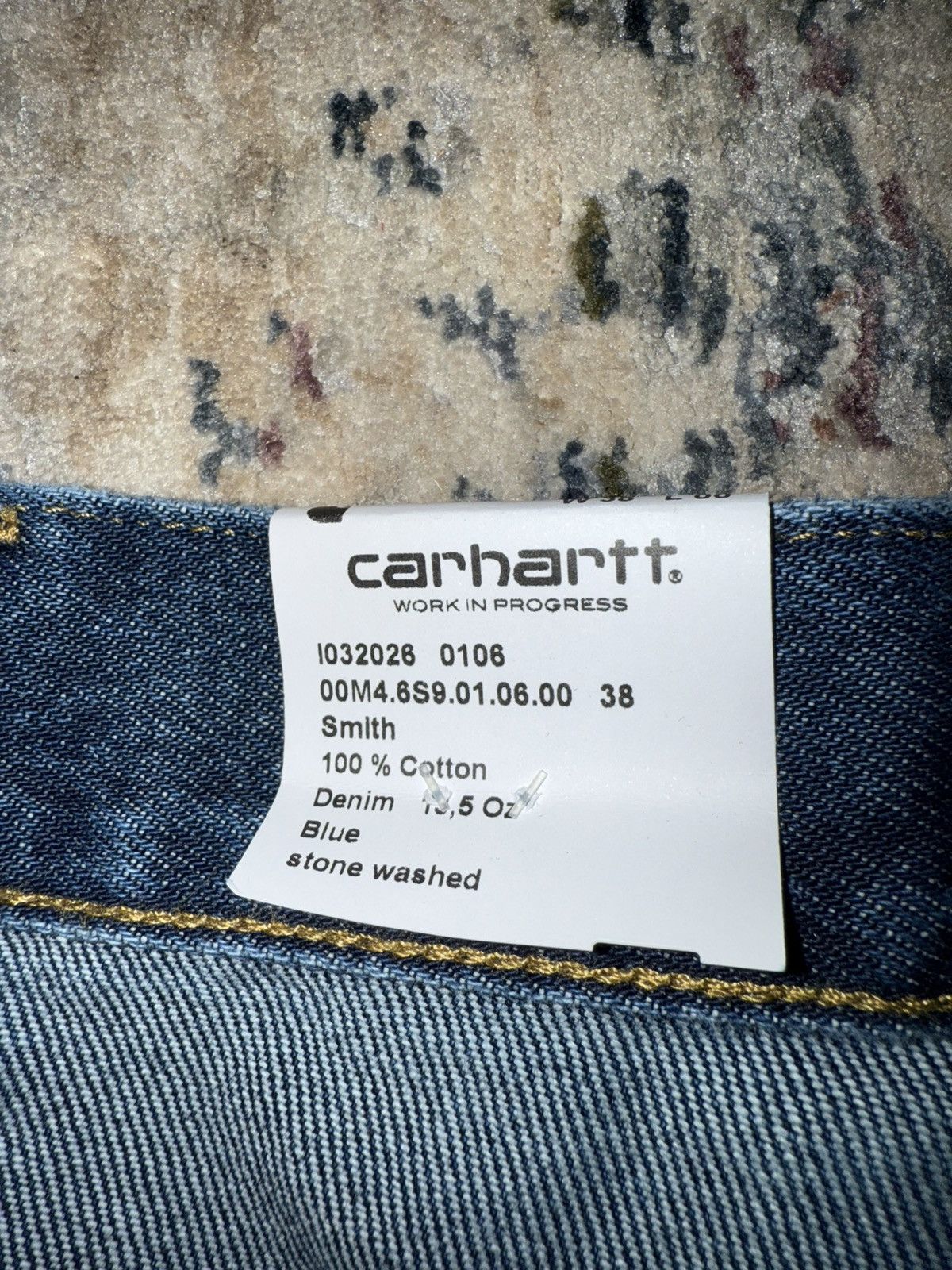 Carhartt × Carhartt Wip Carhartt WIP Single Knee Blue Jeans Knit Shorts Sz 38 Size US 38 / EU 54 - 4 Thumbnail