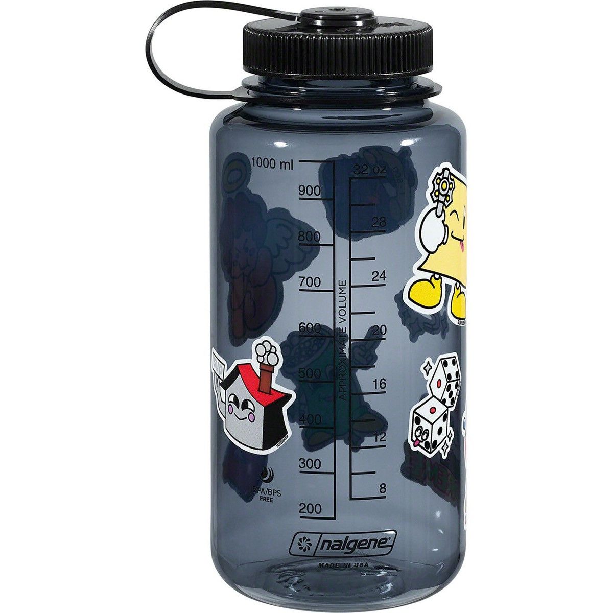 Supreme Supreme Nalgene Characters 32 oz Bottle Smoke SS22