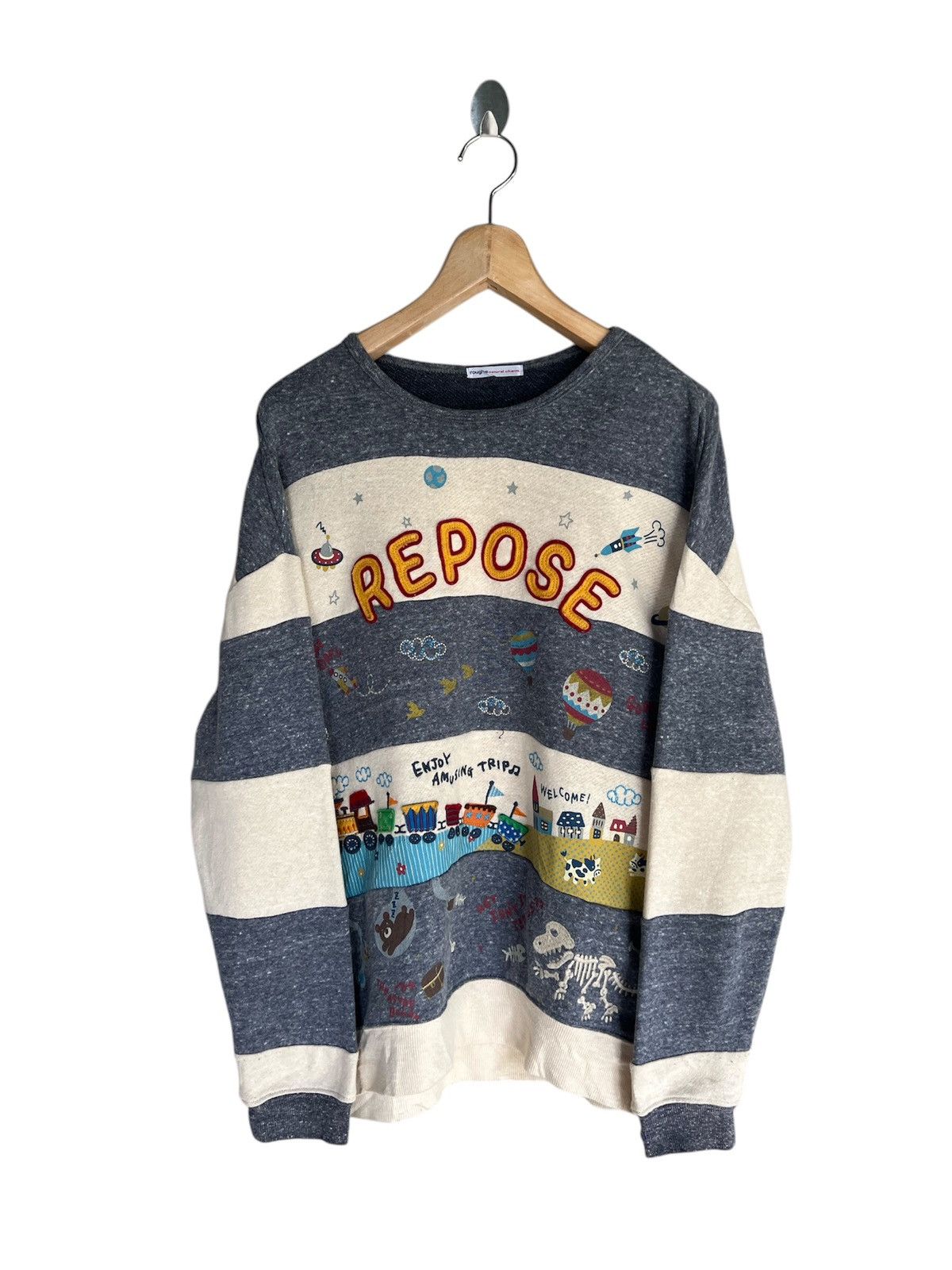 Japanese Brand Rough Sweatshirt