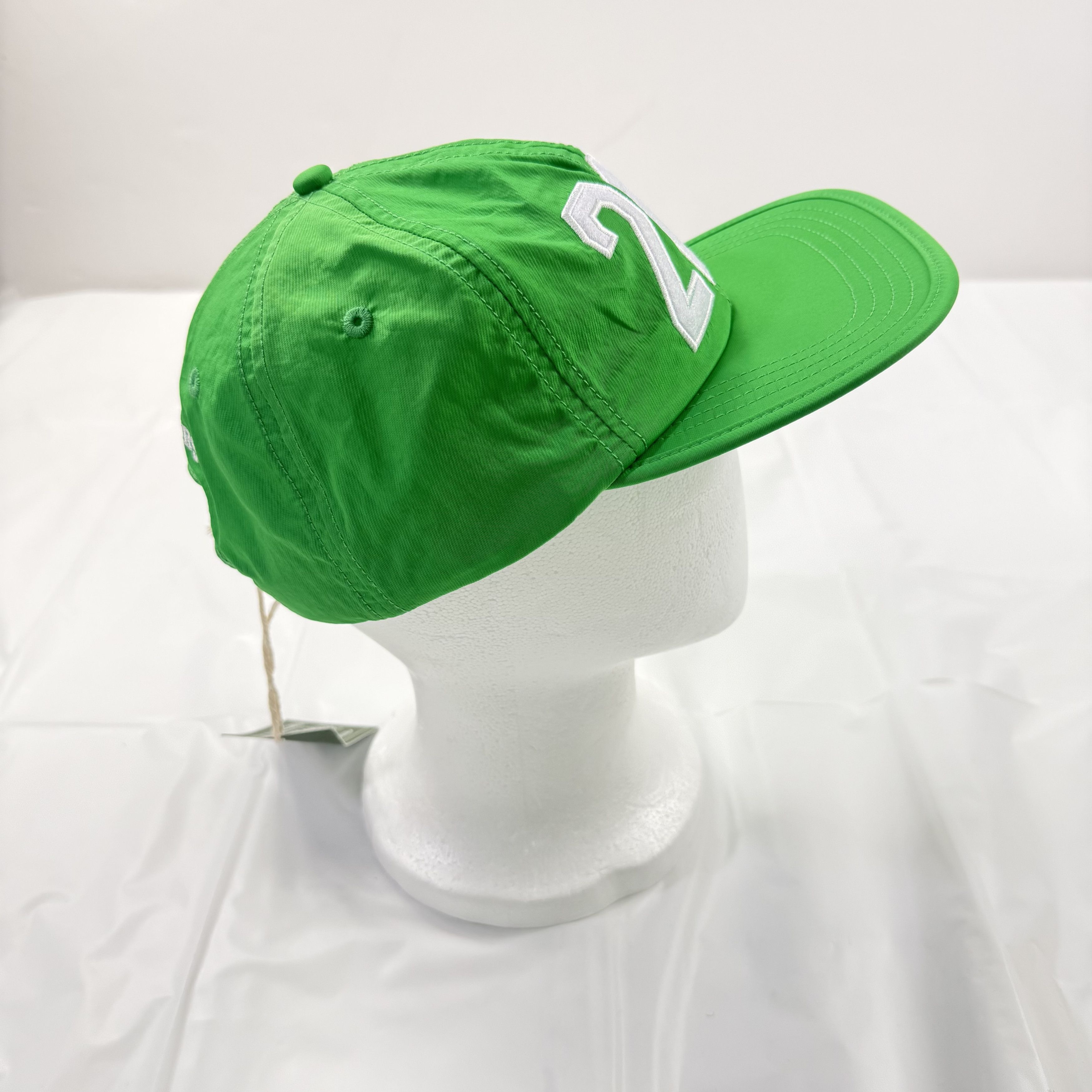 DENIM TEARS Denim Tears Green 212 Zip Code Cap Nylon Adjustable Hat Size ONE SIZE - 2 Thumbnail