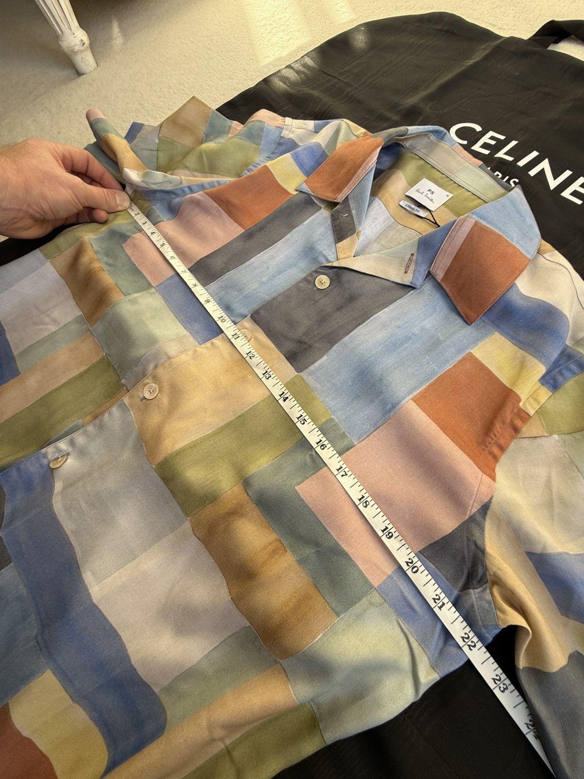 Paul Smith Paul Smith short sleeve Hawaiian shirt M watercolour Size US M / EU 48-50 / 2 - 5 Thumbnail