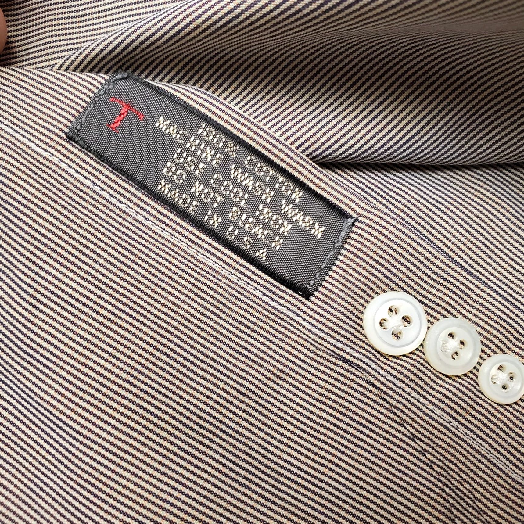 Robert Talbott Robert Talbott Shirt Men 15.5 Green Stripe Woven in Italy USA Made Best of Class Button-Up Long Sleeve Cotton Size US L / EU 52-54 / 3 - 3 Thumbnail