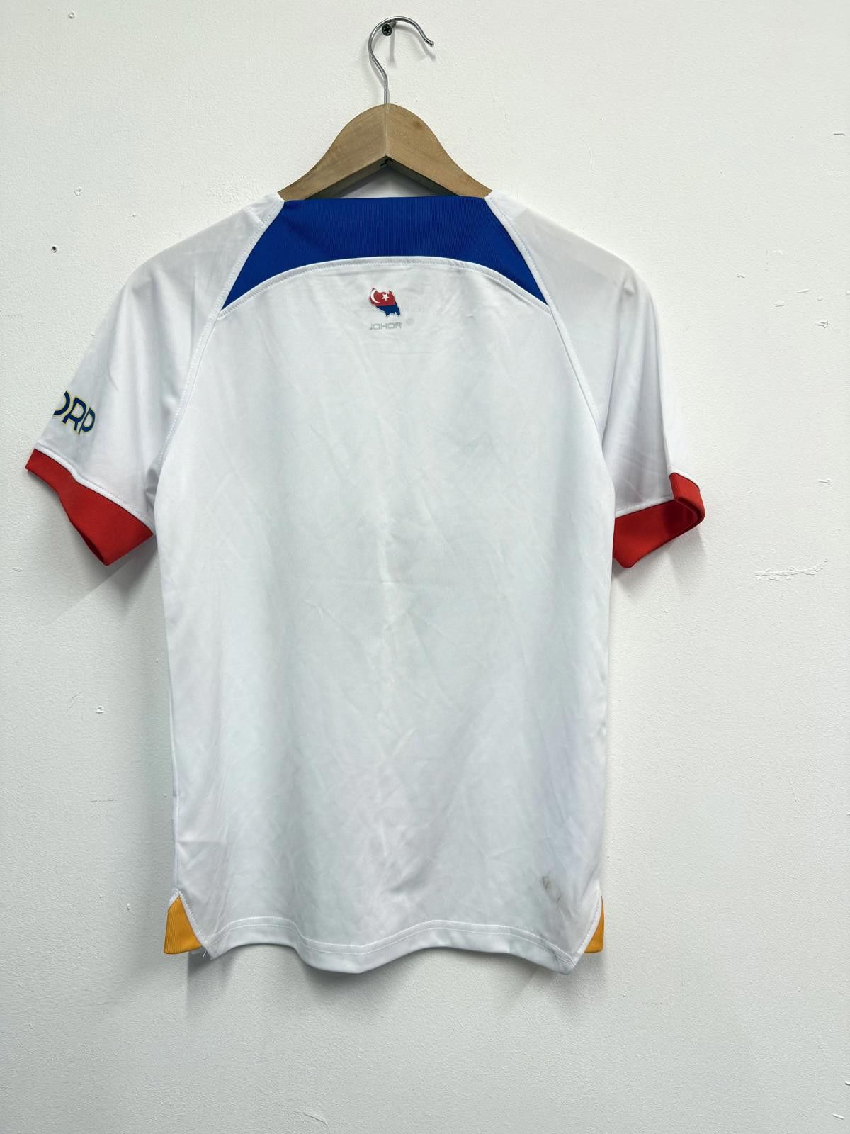 Nike Nike Men's Football Jersey White with Red and Blue Accents Size US S / EU 44-46 / 1 - 4 Thumbnail