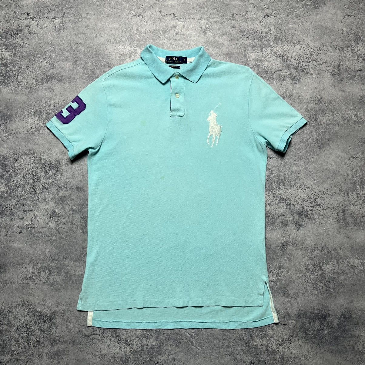 Polo Ralph Lauren Polo Ralph Lauren Big Pony #3 Tee Polo Shirt Streetwear Y2K Size US M / EU 48-50 / 2 - 1 Thumbnail
