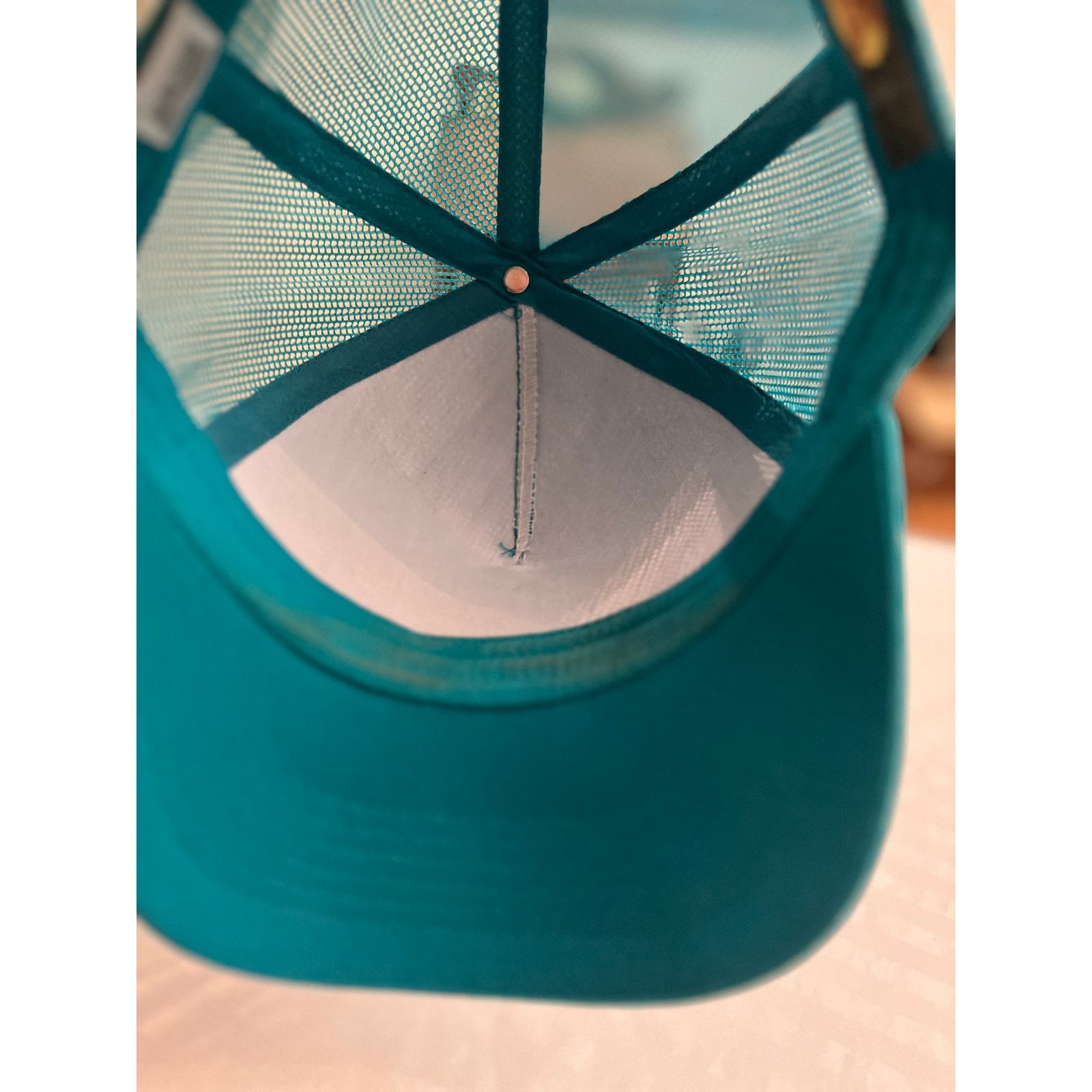 Bass Pro Shops Bass Pro Shops Mesh Trucker Hat Teal Snapback Size ONE SIZE - 6 Thumbnail