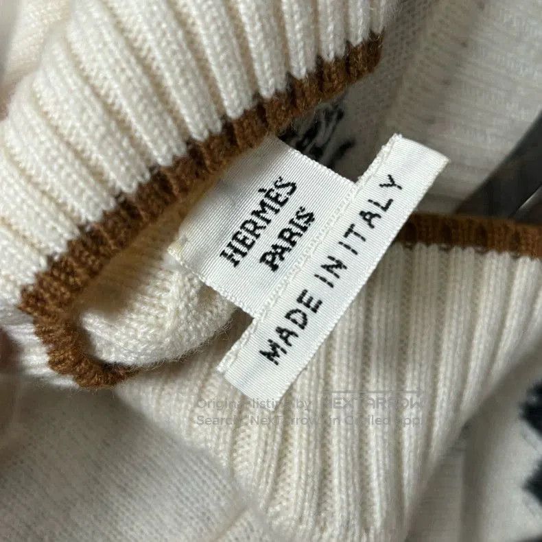 Hermes Hermes White Cashmere Hooded Coat. Size US XS / EU 42 / 0 - 6 Thumbnail