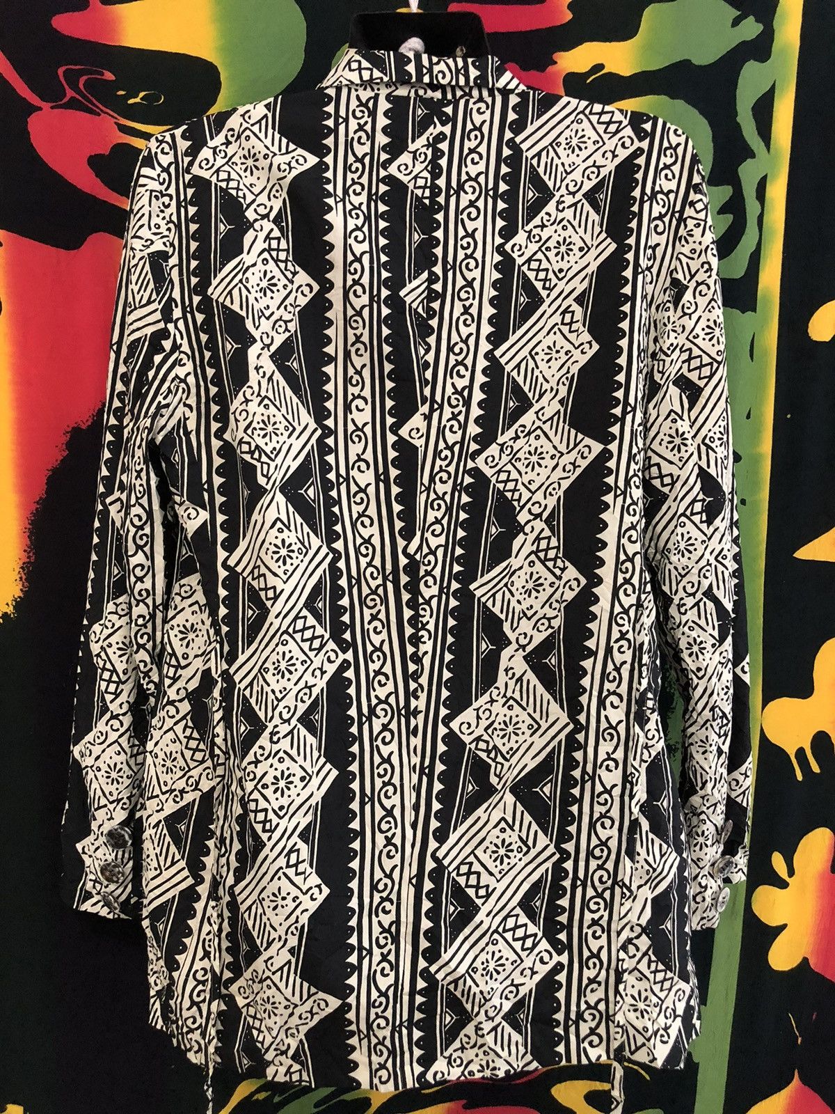 Vintage × Y's × Yohji Yamamoto Vintage 80’s Yohji Yamamoto Arts blouse Size M / US 6-8 / IT 42-44 - 6 Thumbnail