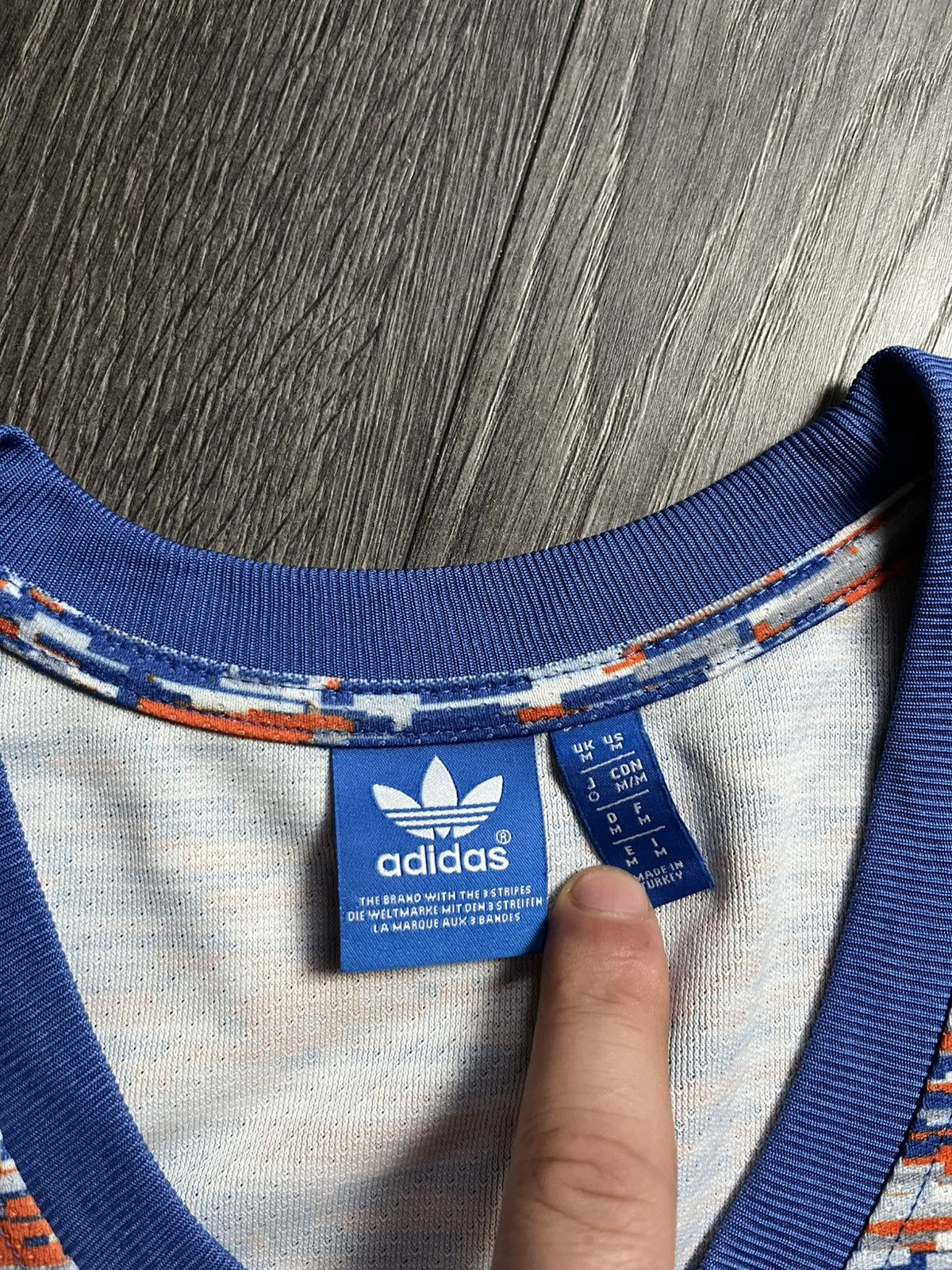 Adidas Adidas Originals x NBA New York Knicks Glitch Print Jersey Size US M / EU 48-50 / 2 - 4 Thumbnail