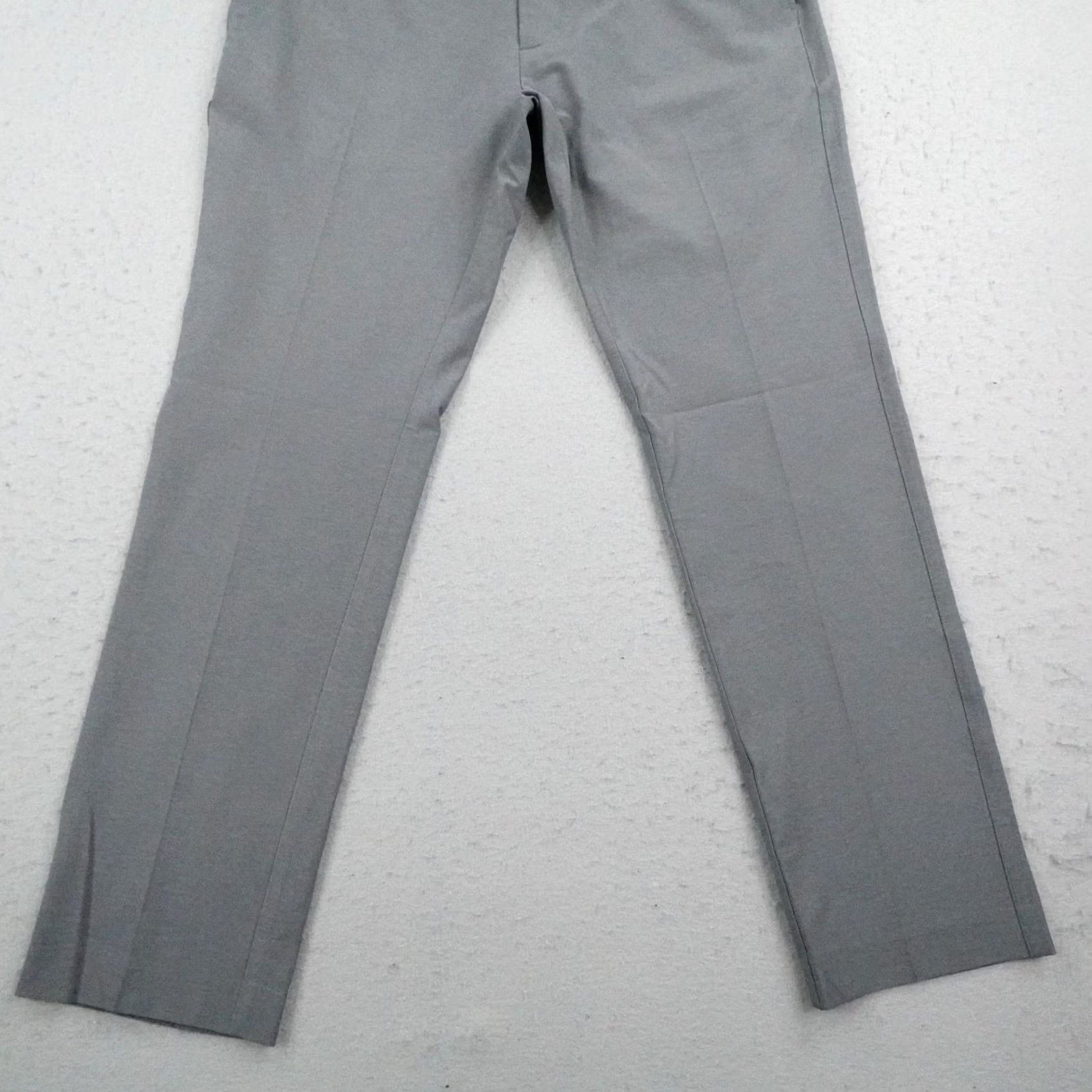 Footjoy FootJoy Pants Mens 35 Gray Performance Chino Straight Leg Flex Stretch Golf Size US 35 - 3 Thumbnail