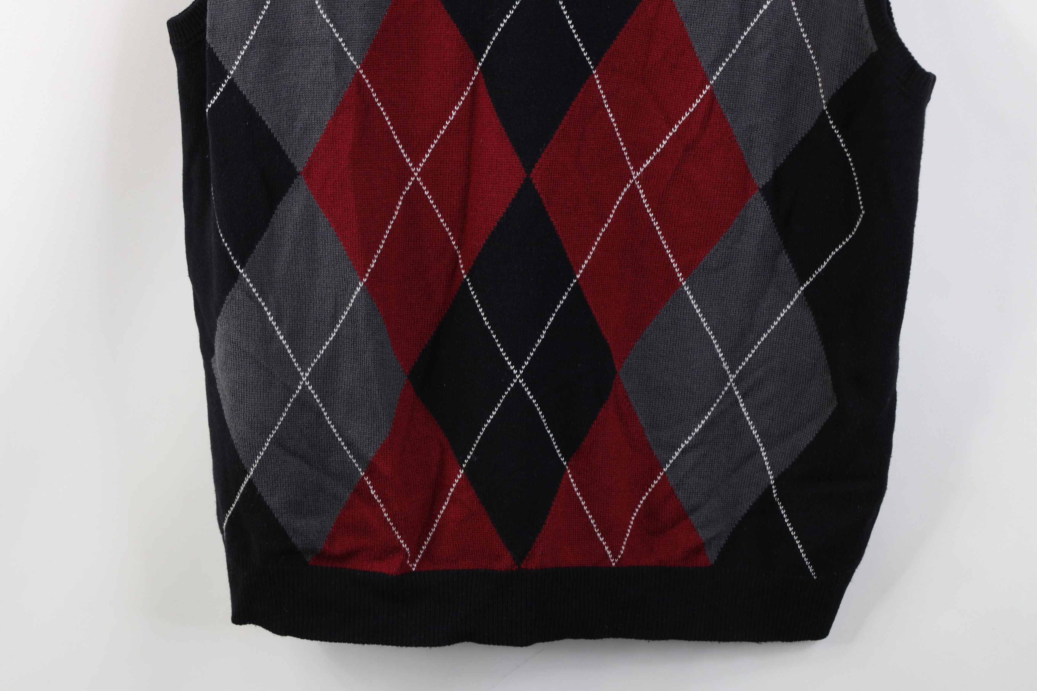 Vintage Vintage Y2K Streetwear Silk Cashmere Knit Sweater Vest Size US L / EU 52-54 / 3 - 3 Thumbnail