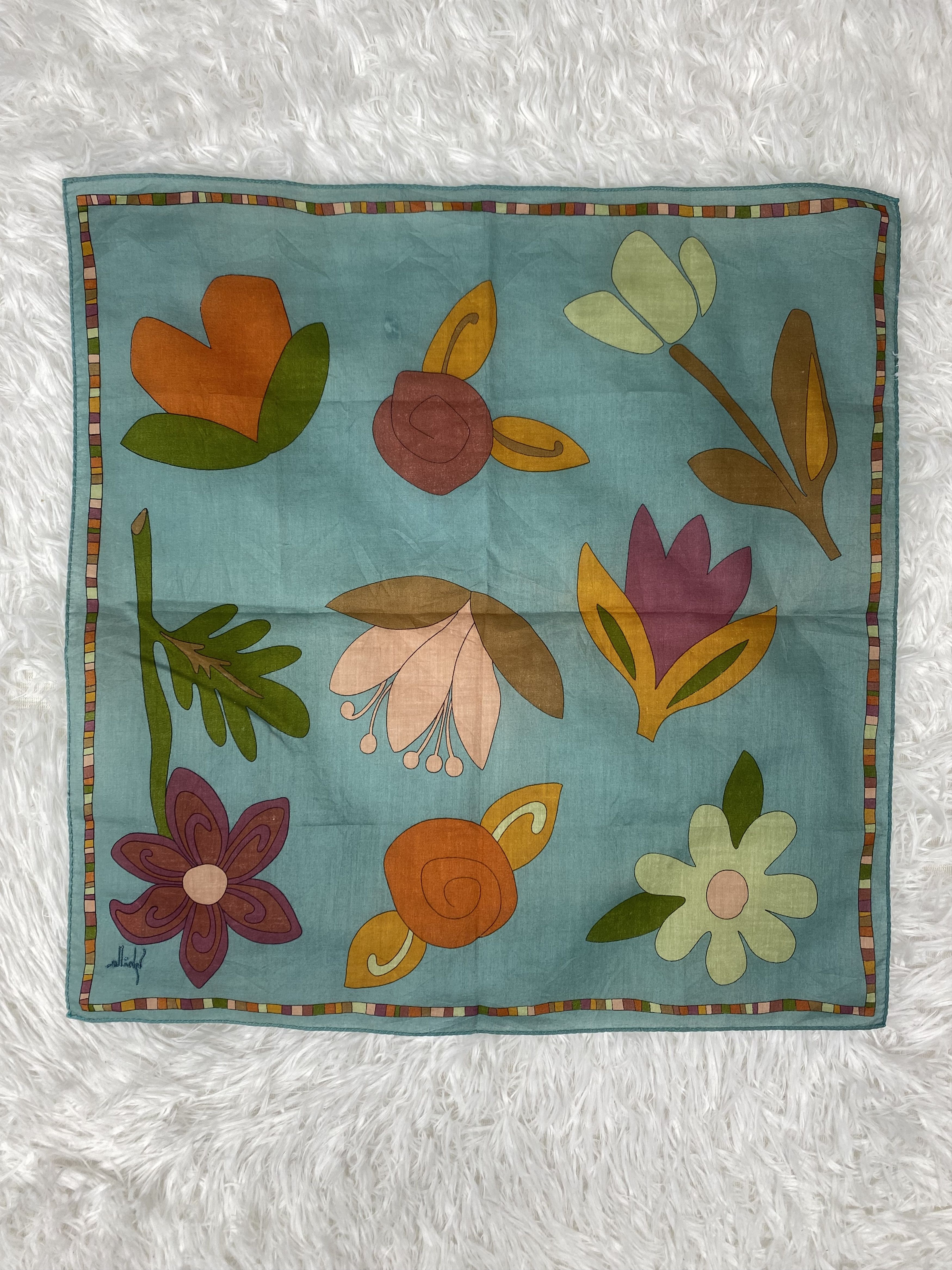 Vintage Vintage Japanese Brand Handkerchief Neckerchief PH0736 Size ONE SIZE - 4 Thumbnail