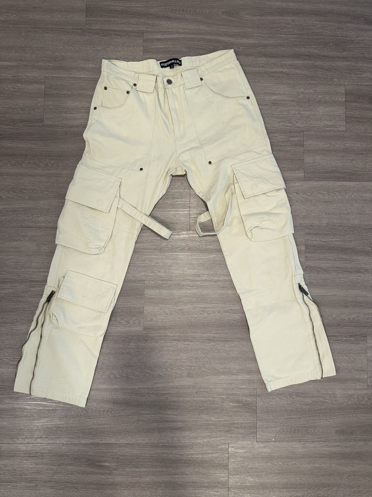 Kody Phillips KODYPHILLIPS- MR. POOPY PANTS -BEIGE Size US 32 / EU 48 - 1 Thumbnail