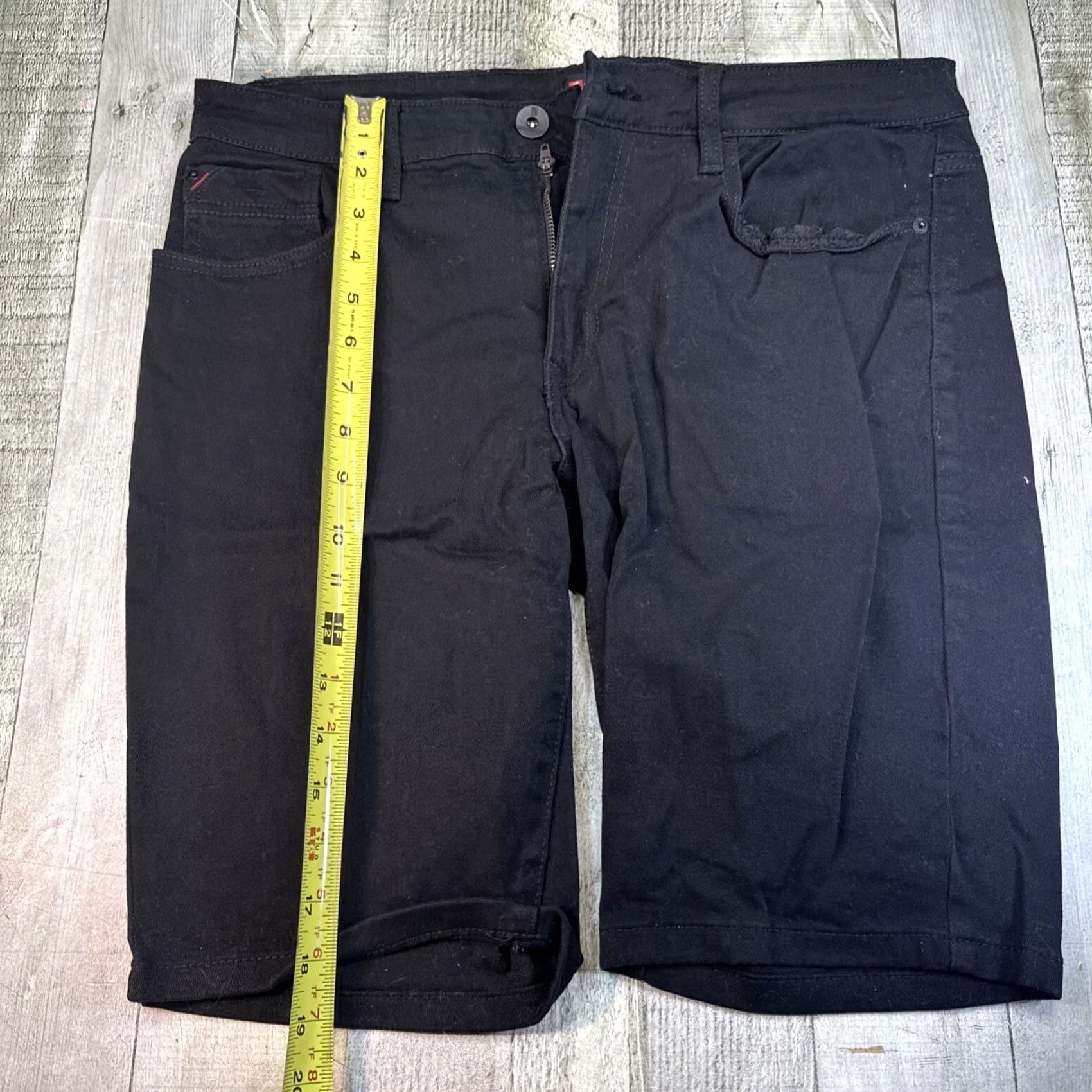 Southpole VINTAGE Southpole Men’s Jean Shorts Black 32 Slim Chino Shirt? Size US 32 / EU 48 - 3 Thumbnail