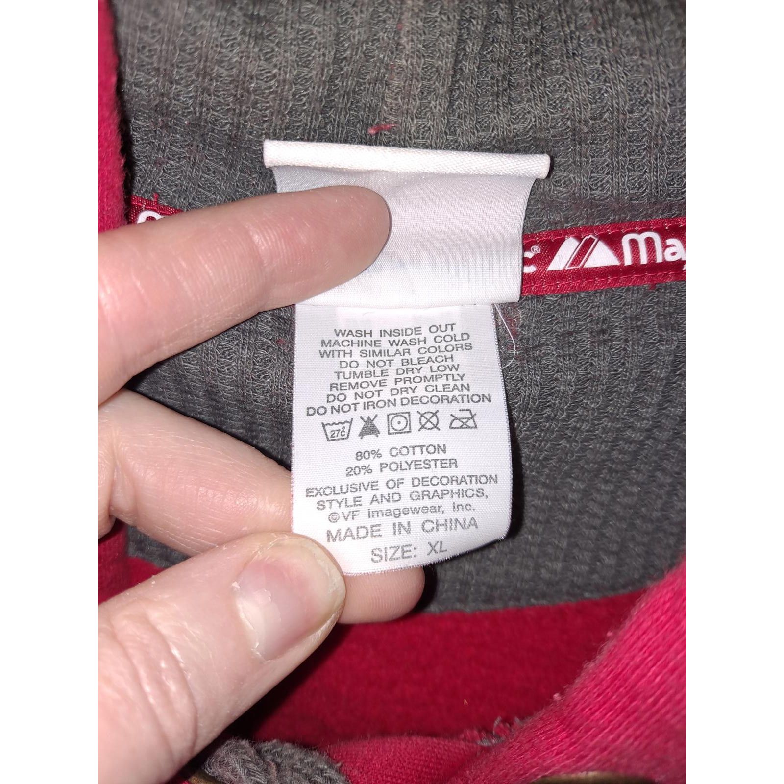 Majestic Majestic Cardinals National League Hooded Sweatshirt Size X Size US XL / EU 56 / 4 - 7 Thumbnail