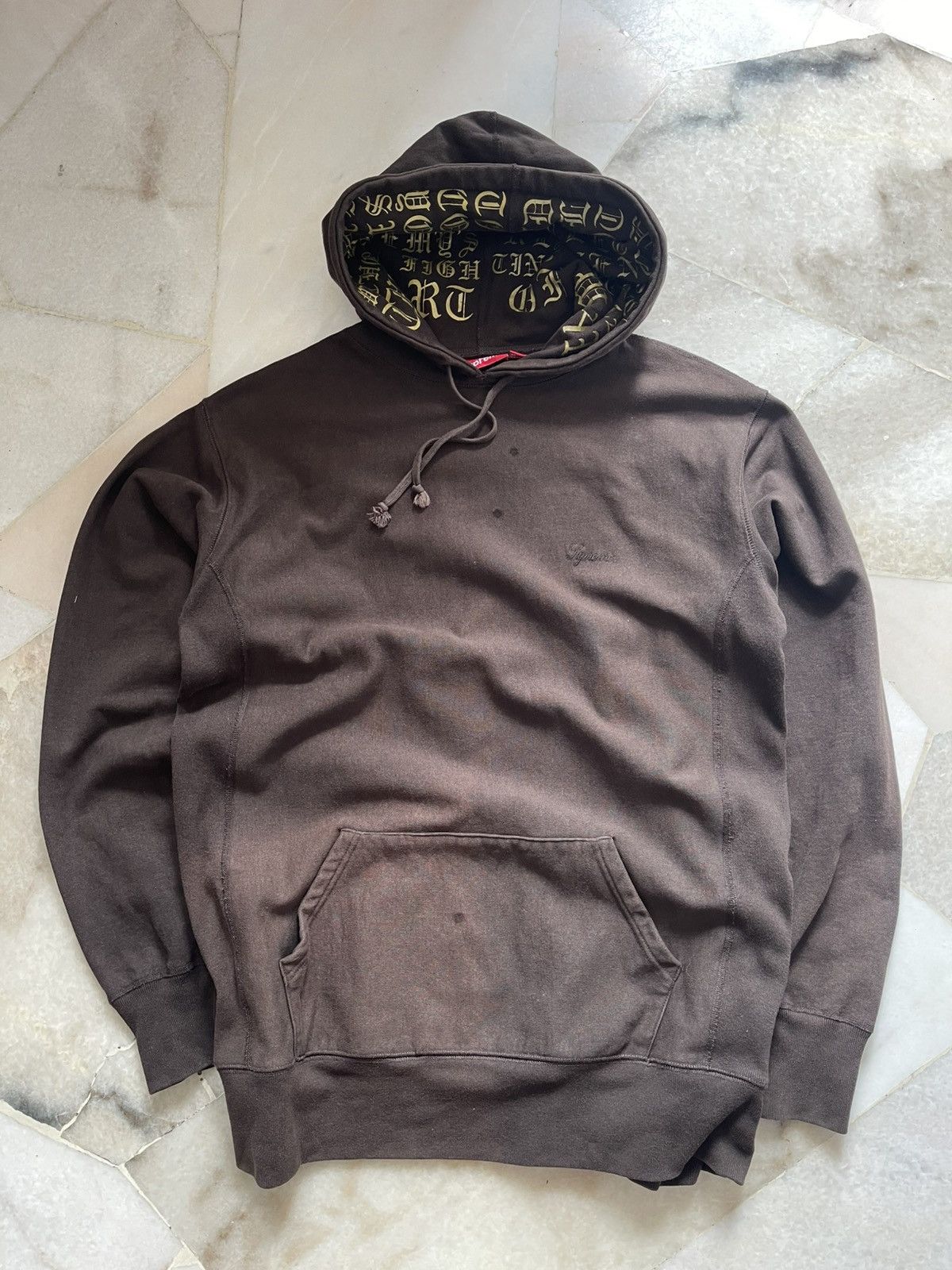 Supreme 2005 Supreme Sun Tzu Old Script Hoodie Size US XL / EU 56 / 4 - 1 Thumbnail