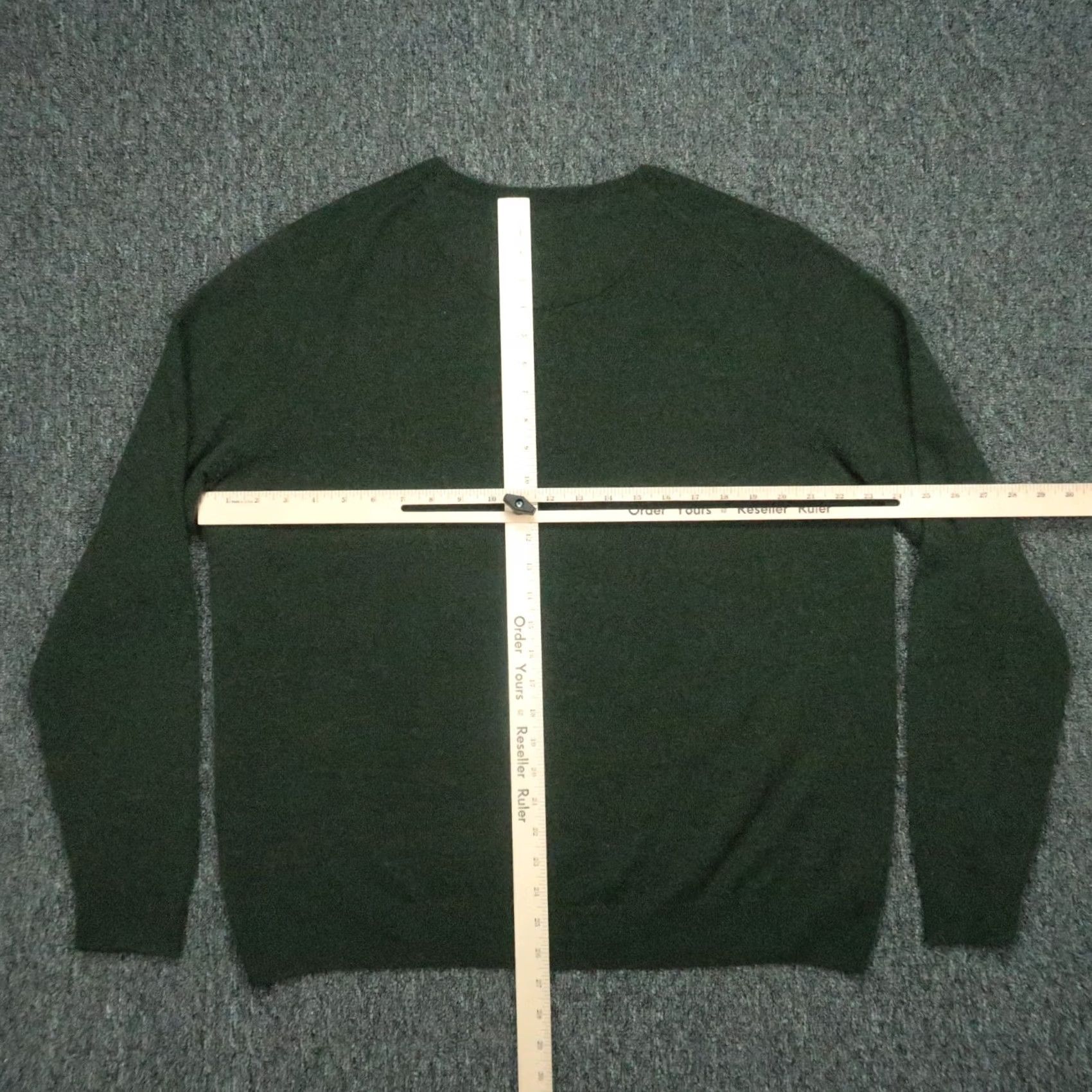 Nordstrom Nordstrom Sweater Mens Large Green 100% Cashmere Pullover Crew Neck Knit Casual Workwear Size US L / EU 52-54 / 3 - 5 Thumbnail