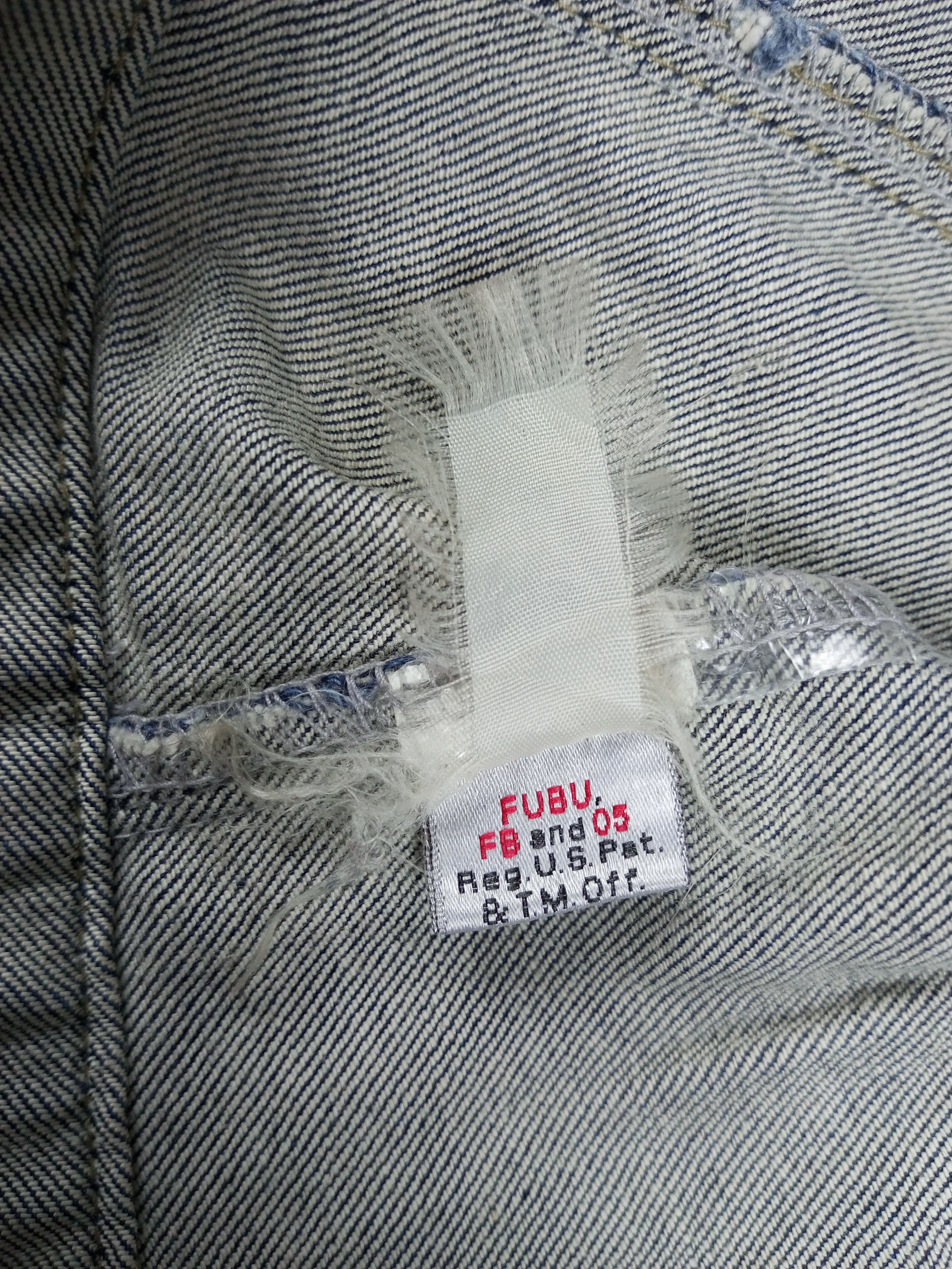 Fubu 🎤 RARE VTG FUBU NEW YORK DENIM JACKET Size M / US 6-8 / IT 42-44 - 5 Thumbnail