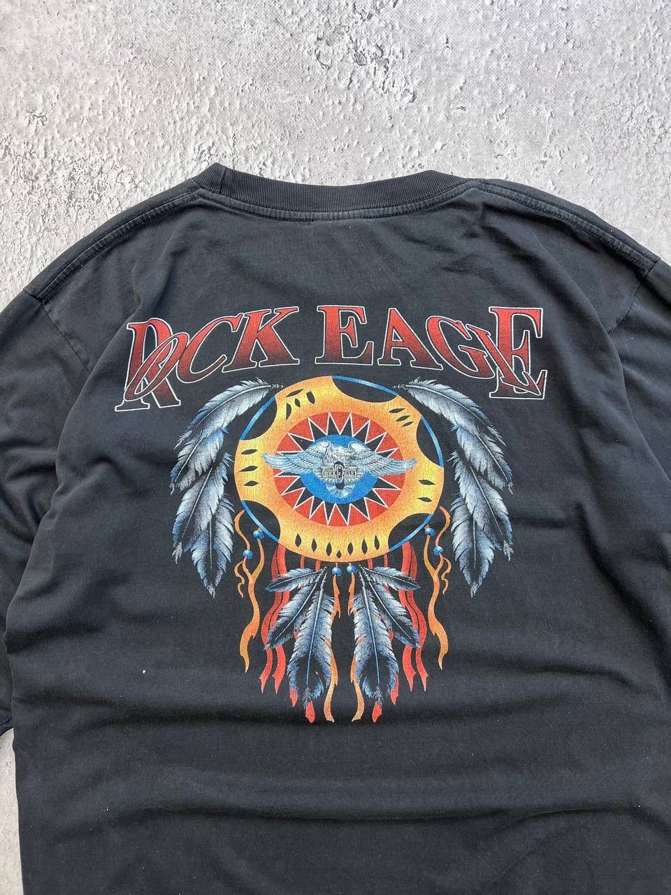 Affliction × Harley Davidson THRASHED & FADED Flames Harley Davidson style Longsleeve Size US L / EU 52-54 / 3 - 9 Thumbnail