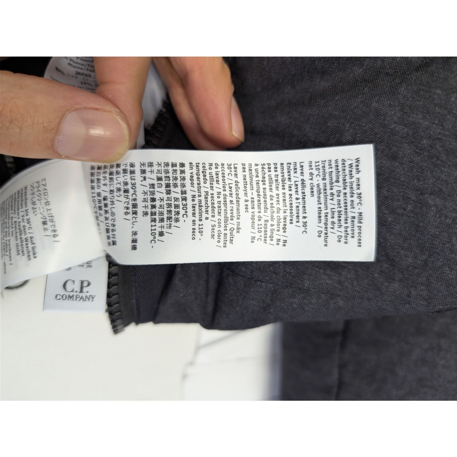 C.P. Company o1rshd1 Co-Ted Outerwear Short Jacket in Black Size US S / EU 44-46 / 1 - 21 Thumbnail