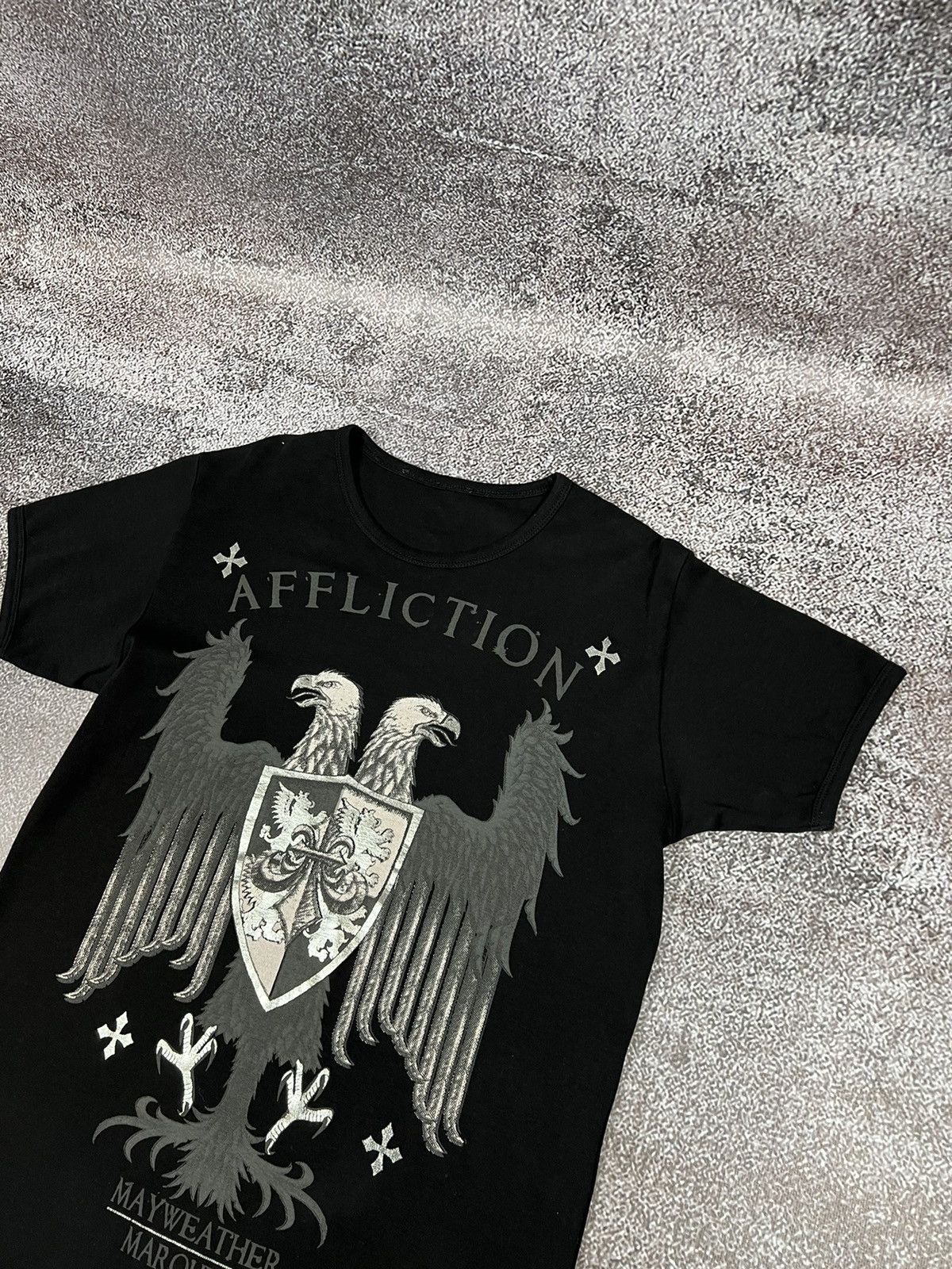 Affliction × Vintage Affliction Floyd Mayweather vs Marquez tshirt vintage y2k Size US M / EU 48-50 / 2 - 4 Thumbnail