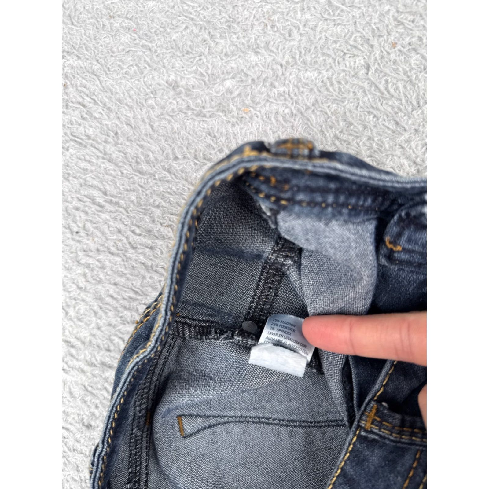 Vintage VINTAGESt. Johns Bay Jeans Womens 10 Blue Denim Bootcut Dark Wash Cotton Blend 30x31 Size 32" / US 10 / IT 46 - 7 Thumbnail