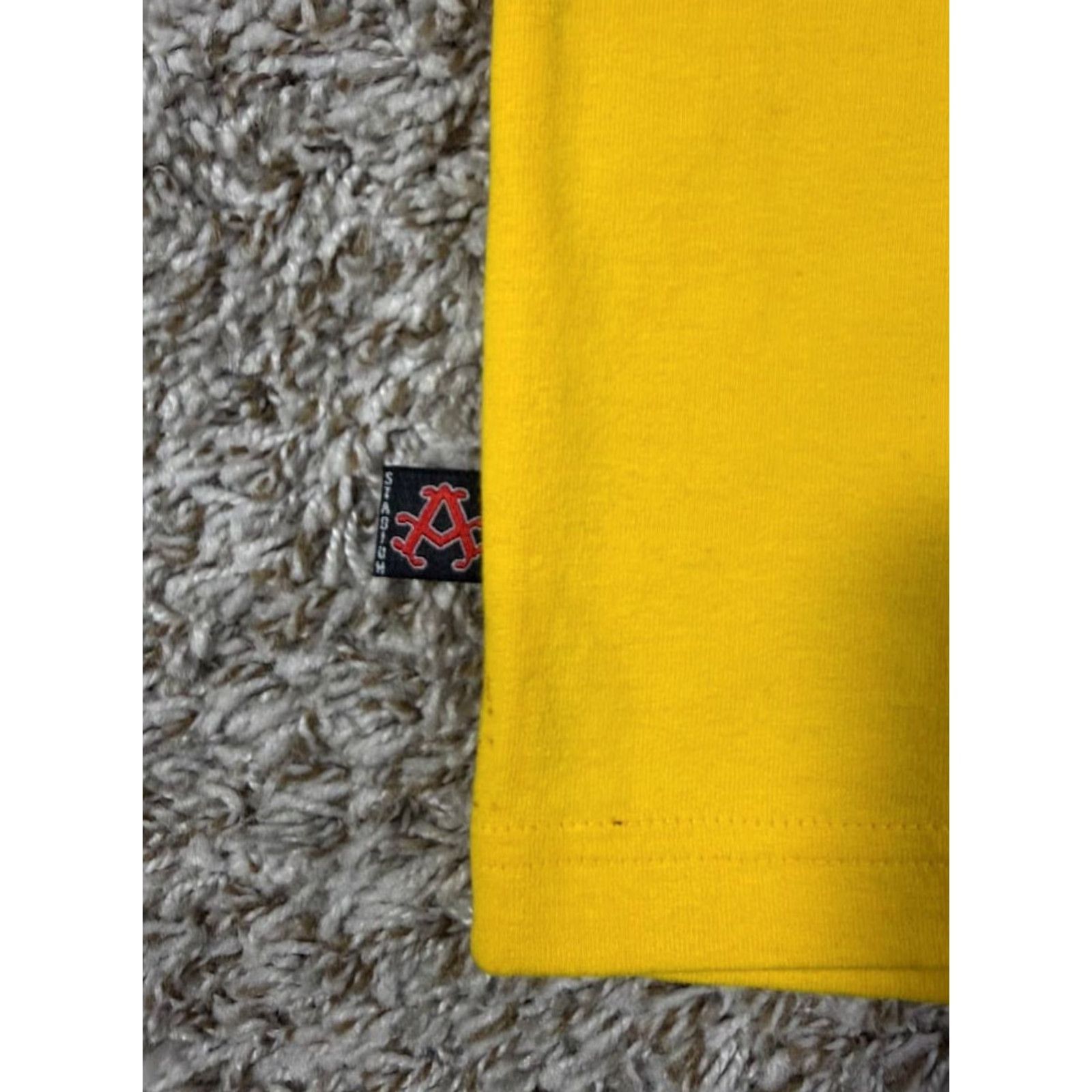 Akademiks VINTAGE Akademiks AKDMKS T-Shirt Rugby Patch Black-Yellow XXL Y2K Hip Hop Skate Men Mens Size US XXL / EU 58 / 5 - 5 Thumbnail