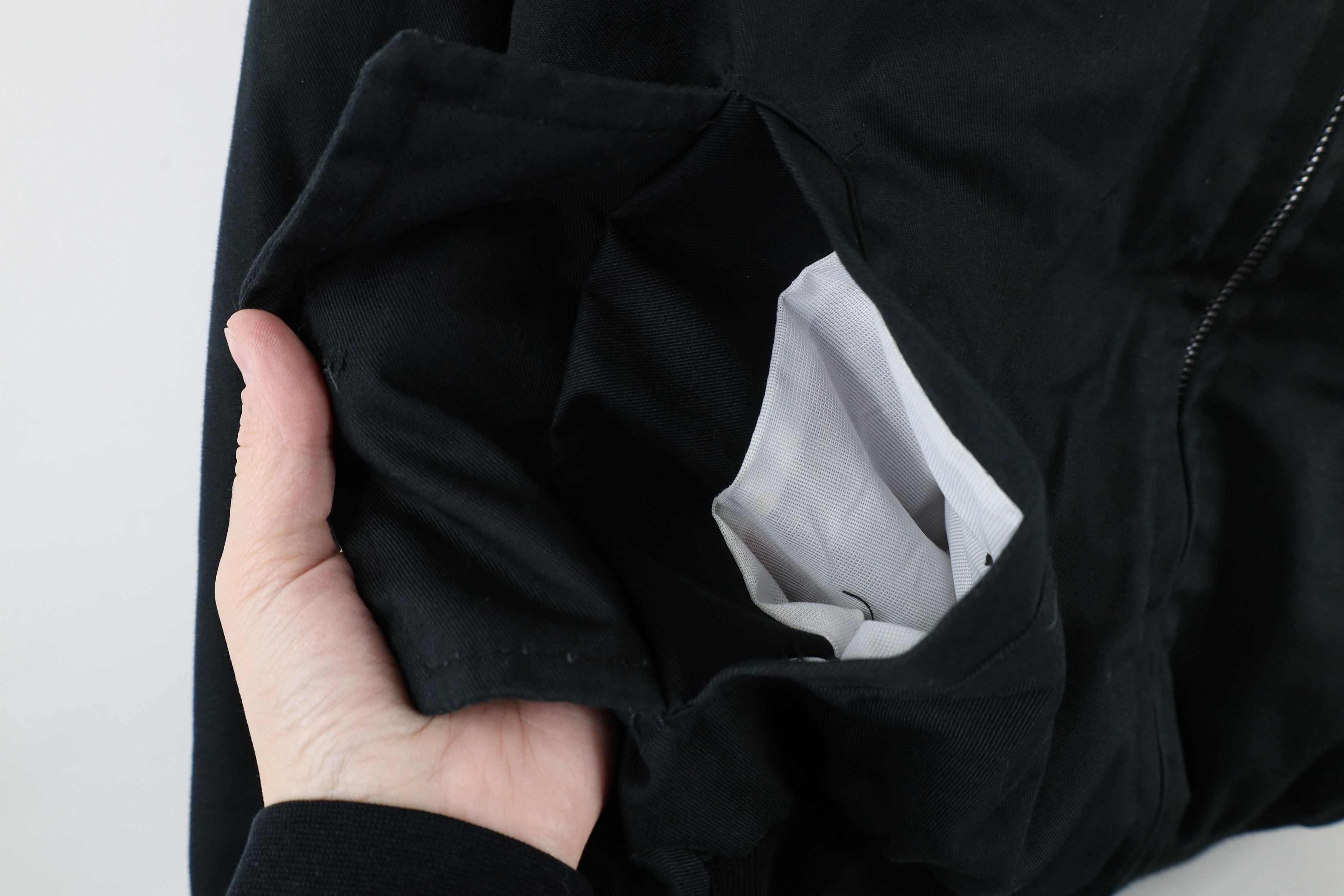 Vintage Vintage 90s Streetwear Lined Cafe Racer Bomber Jacket Black Size US M / EU 48-50 / 2 - 4 Thumbnail