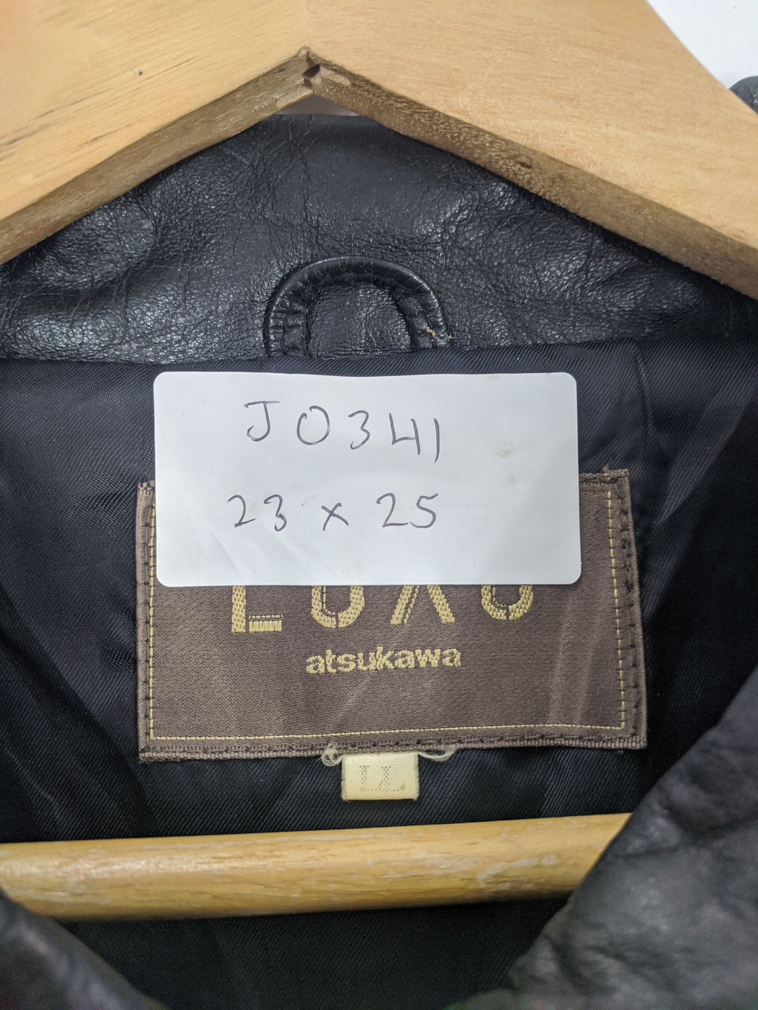 Vintage Japanese Brand Leather Jacket J0341 Size US L / EU 52-54 / 3 - 11 Thumbnail