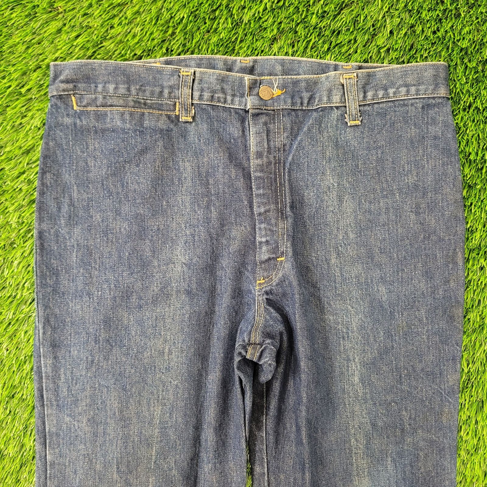Lee Vintage 60s LEE Bootcut Jeans 36x34 Creased TALON Dark-Wash Size US 36 / EU 52 - 16 Thumbnail