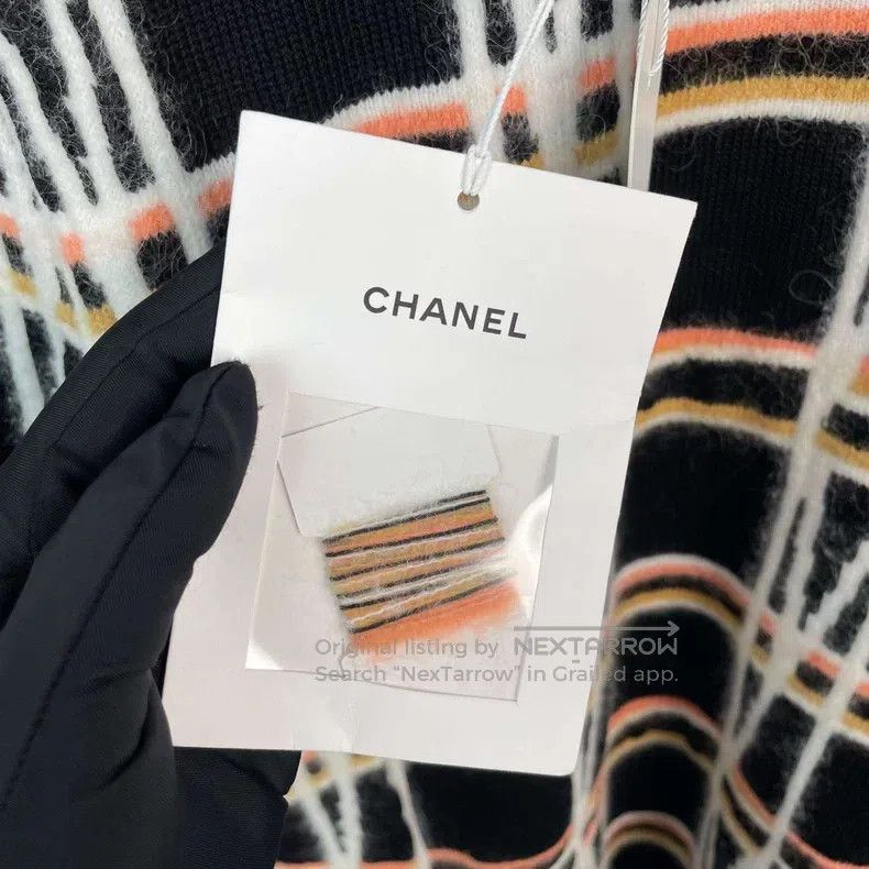 Chanel Chanel 22A Autumn and Winter High-end Handmade Square Waid Size XS / US 0-2 / IT 36-38 - 4 Thumbnail