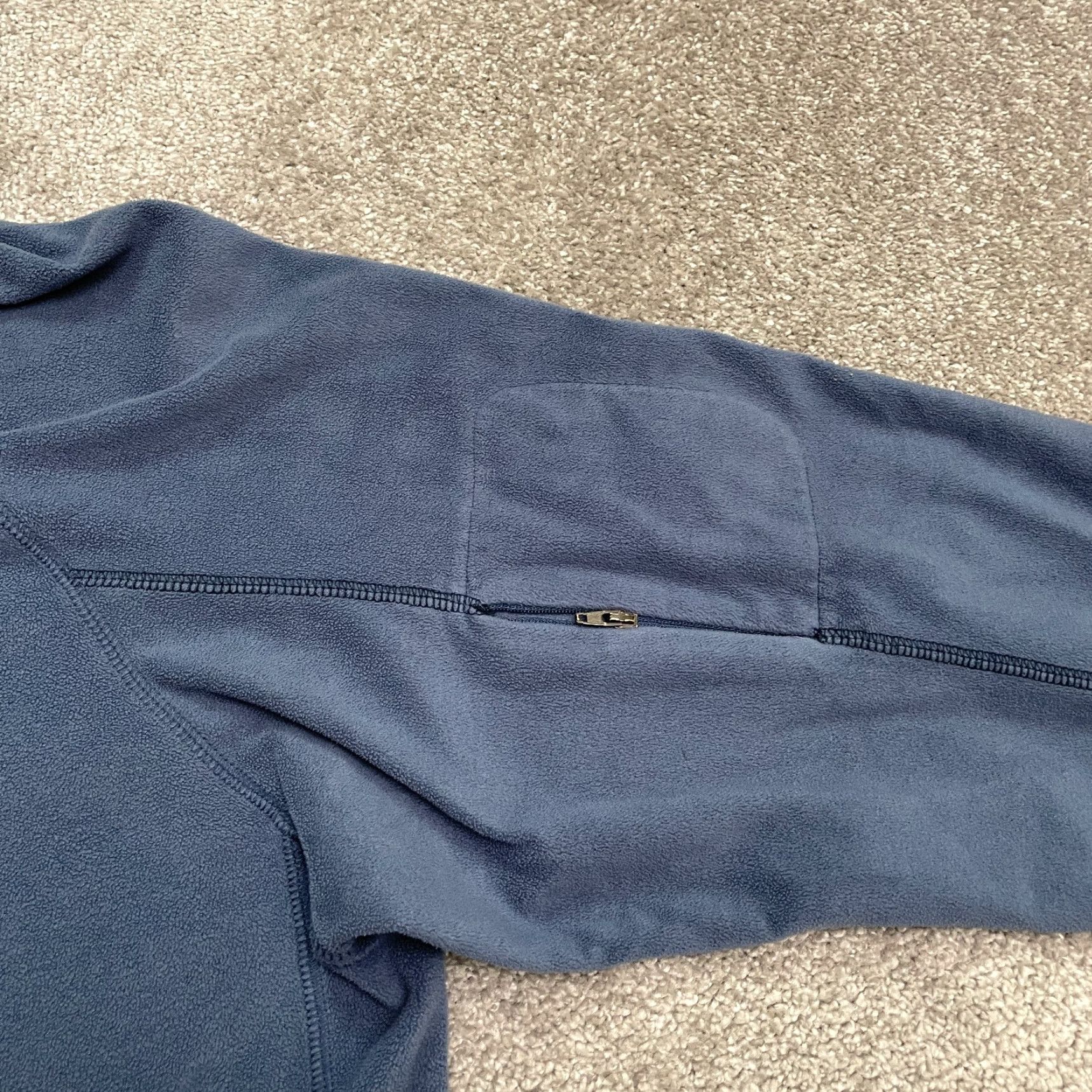 Vintage Columbia Jacket Fleece 1/4 Zip Klamath Range Mens XL Blue Lightweight Mid-Length Outdoors, Hiking, Travel, Activewear, Casual, Regular Fit"> Size US XL / EU 56 / 4 - 4 Thumbnail
