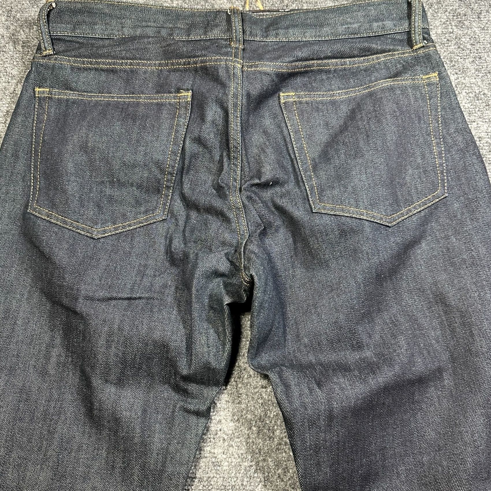 Gap GAP Jeans Mens 33 Boot Dark Wash 5-Pocket Denim Cotton Regular Rise Inseam 34 Blue Mens Jeans Bootcut Carded Size 33 Tea Size US 33 - 8 Thumbnail