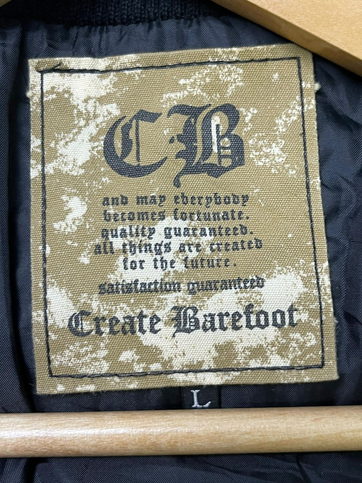 If Six Was Nine × Japanese Brand × Le Grande Bleu (L.G.B.) Punk Create Barefoot Flannel Hooded Jacket (49) Size US L / EU 52-54 / 3 - 8 Thumbnail