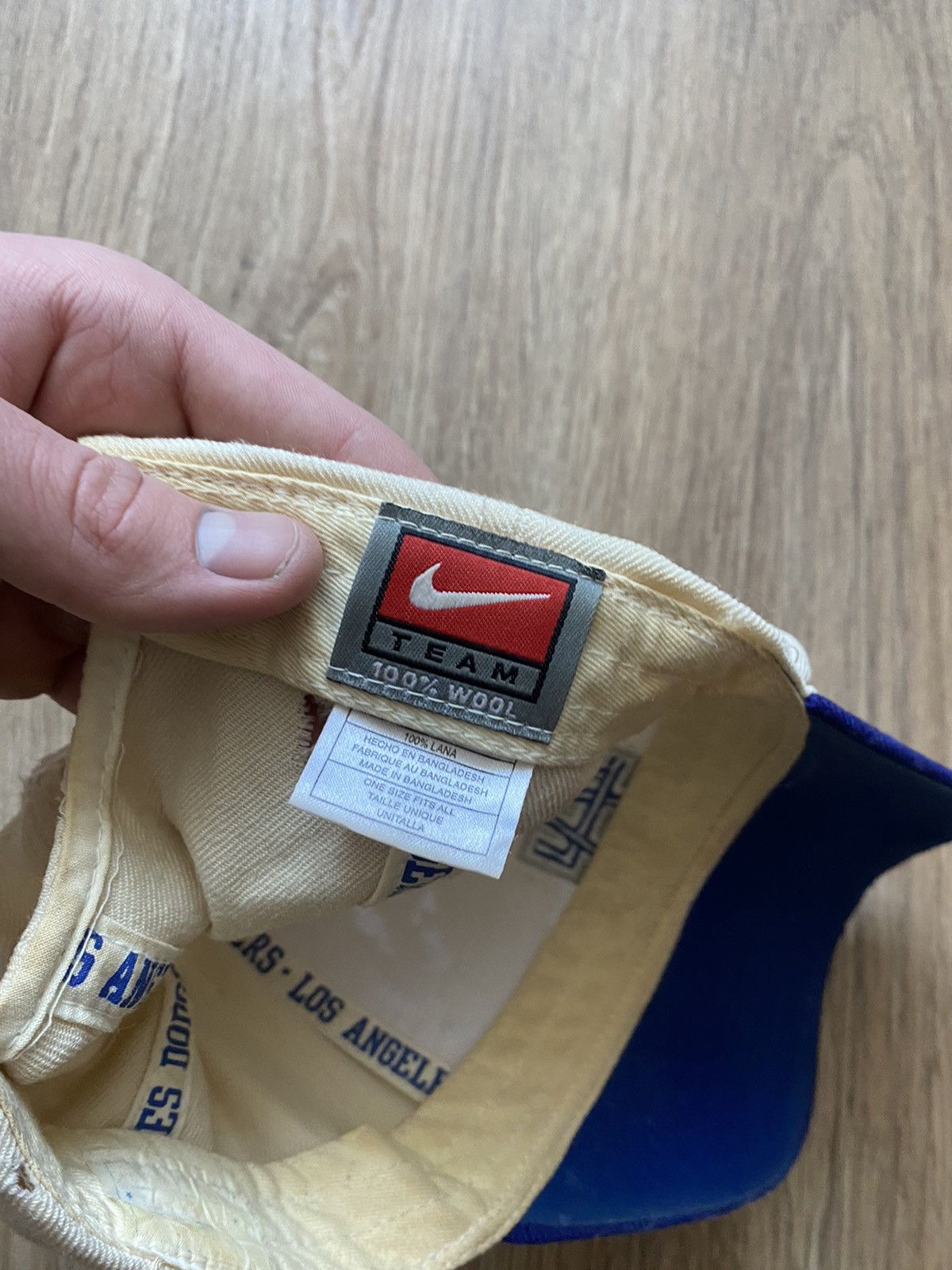 47 Brand × MLB × Vintage Vintage Nike LA dodgers Y2K distressed wool cap Nike team Size ONE SIZE - 8 Thumbnail