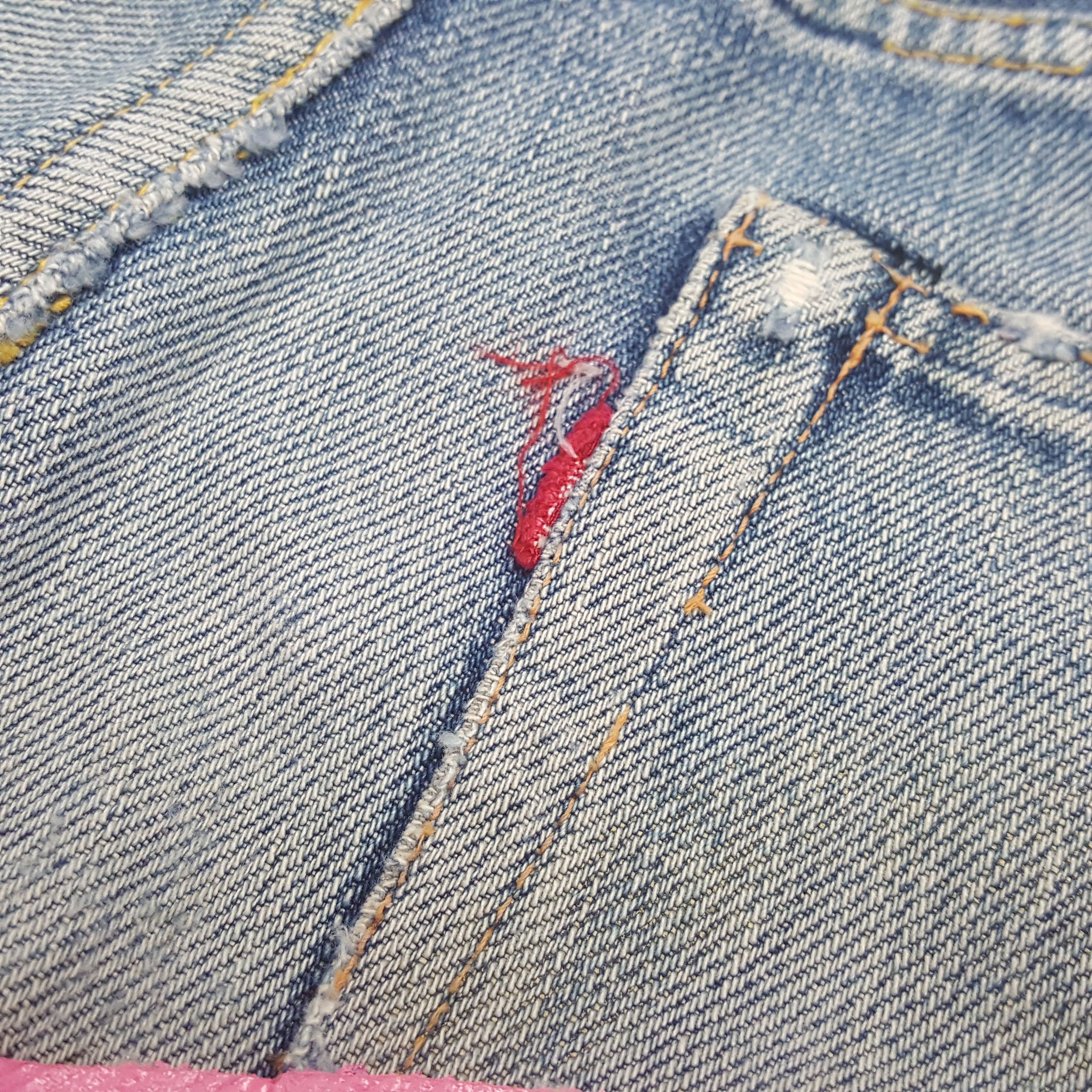 Evisu Evis Japanese Brand Streetwear Custom Daicock Jeans C297N6 Size US 27 - 16 Thumbnail