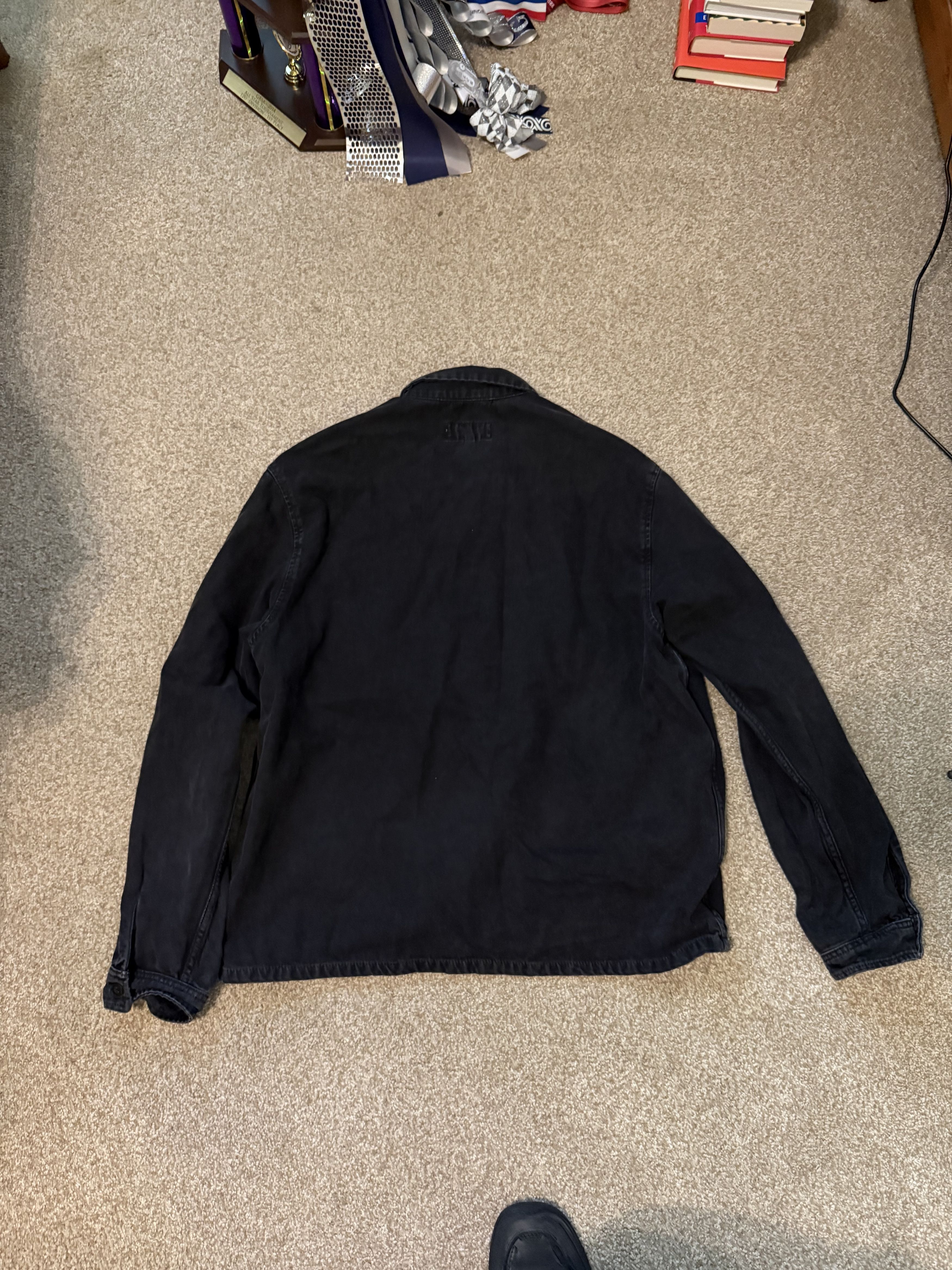 Stussy Quality Workgear XL ブラックジャンパー $_12.JPG?set_id=880000500F
