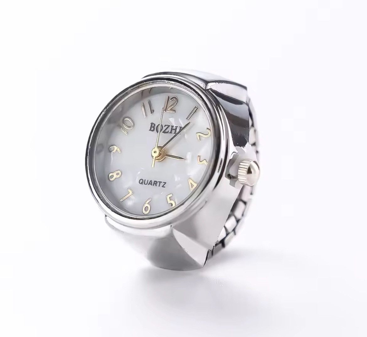 Japanese Brand Avant garde fashion watch ring retro punk hip hop Size ONE SIZE - 1 Thumbnail