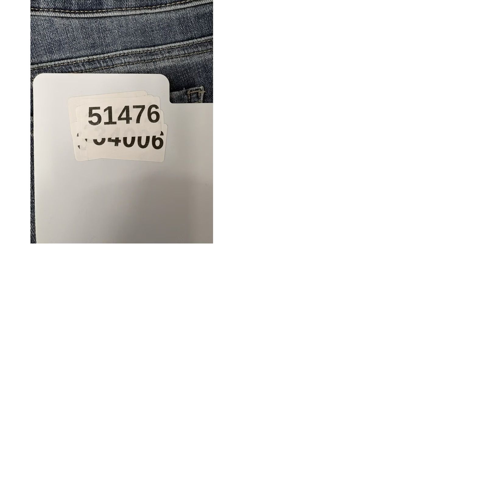 NYDJ NYDJ Marilyn Straight Jeans Womens Blue Size 2 Mid Rise Stretch Shaping Crop Raw Hem Size 26" / US 2 / IT 38 - 9 Thumbnail