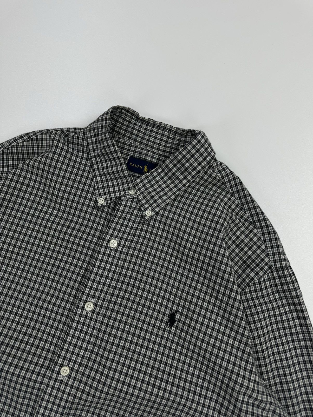 Polo Ralph Lauren Polo Ralph Laurent checkered button down Shirt Long sleeve Size US XL / EU 56 / 4 - 1 Thumbnail