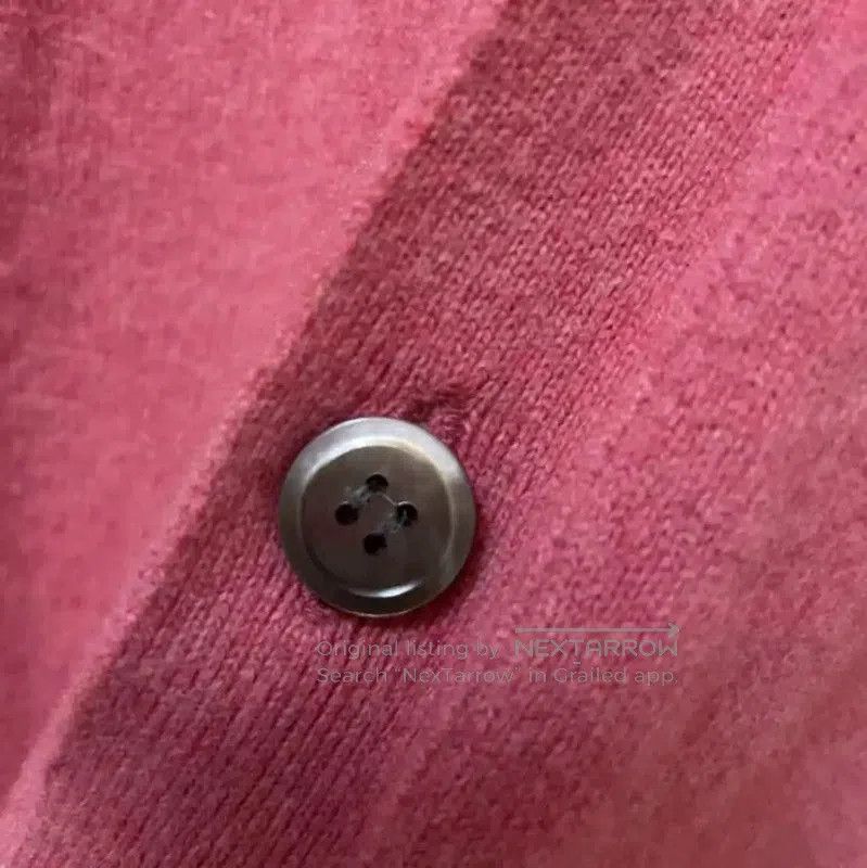 Comme des Garcons Comme des Garçons Pink Wool Women's Cardigan . Size L / US 10 / IT 46 - 2 Thumbnail