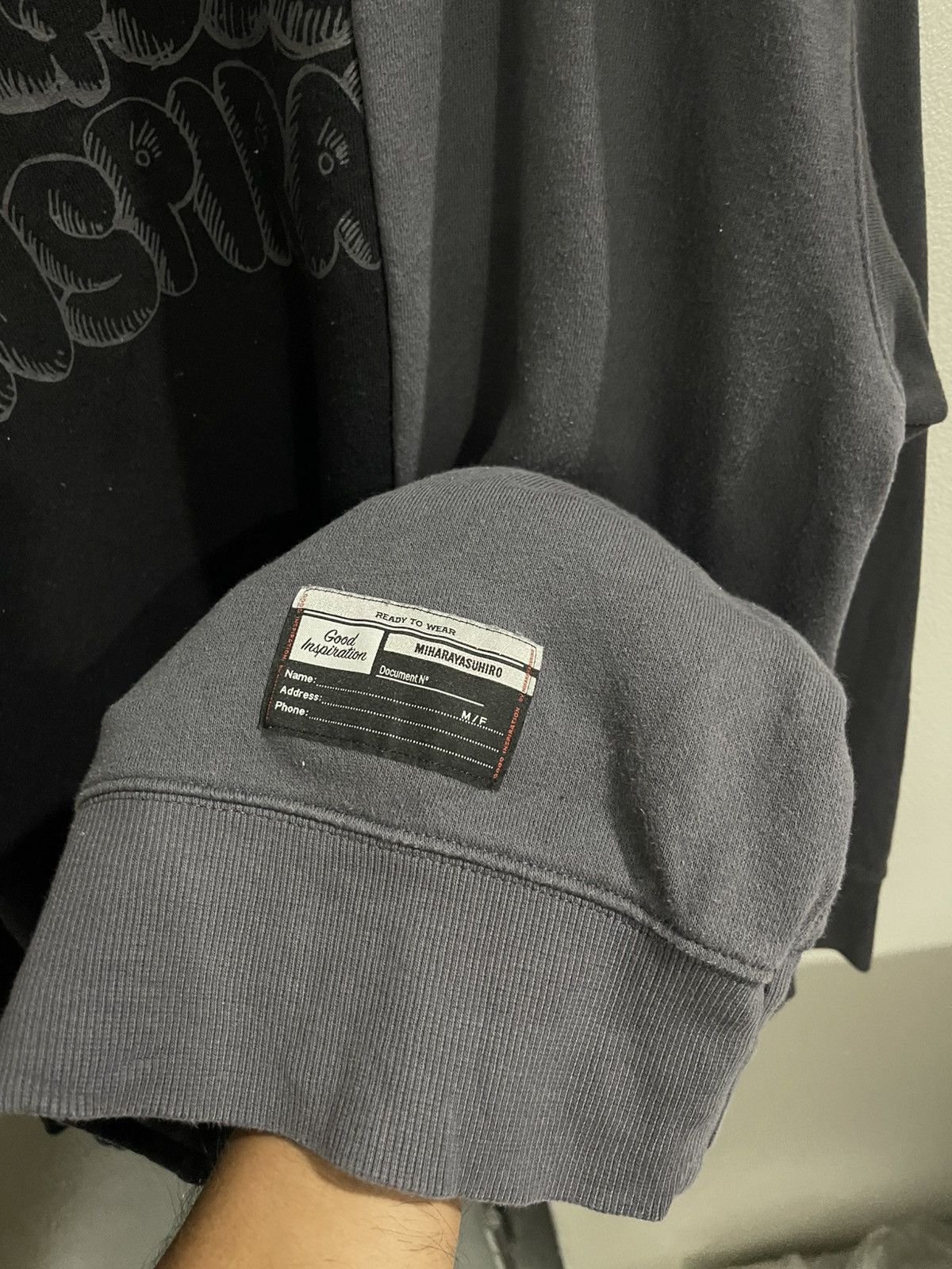 Maison MIHARA YASUHIRO Miharayasuhiro Gu Sweatshirt Size US XXL / EU 58 / 5 - 10 Thumbnail