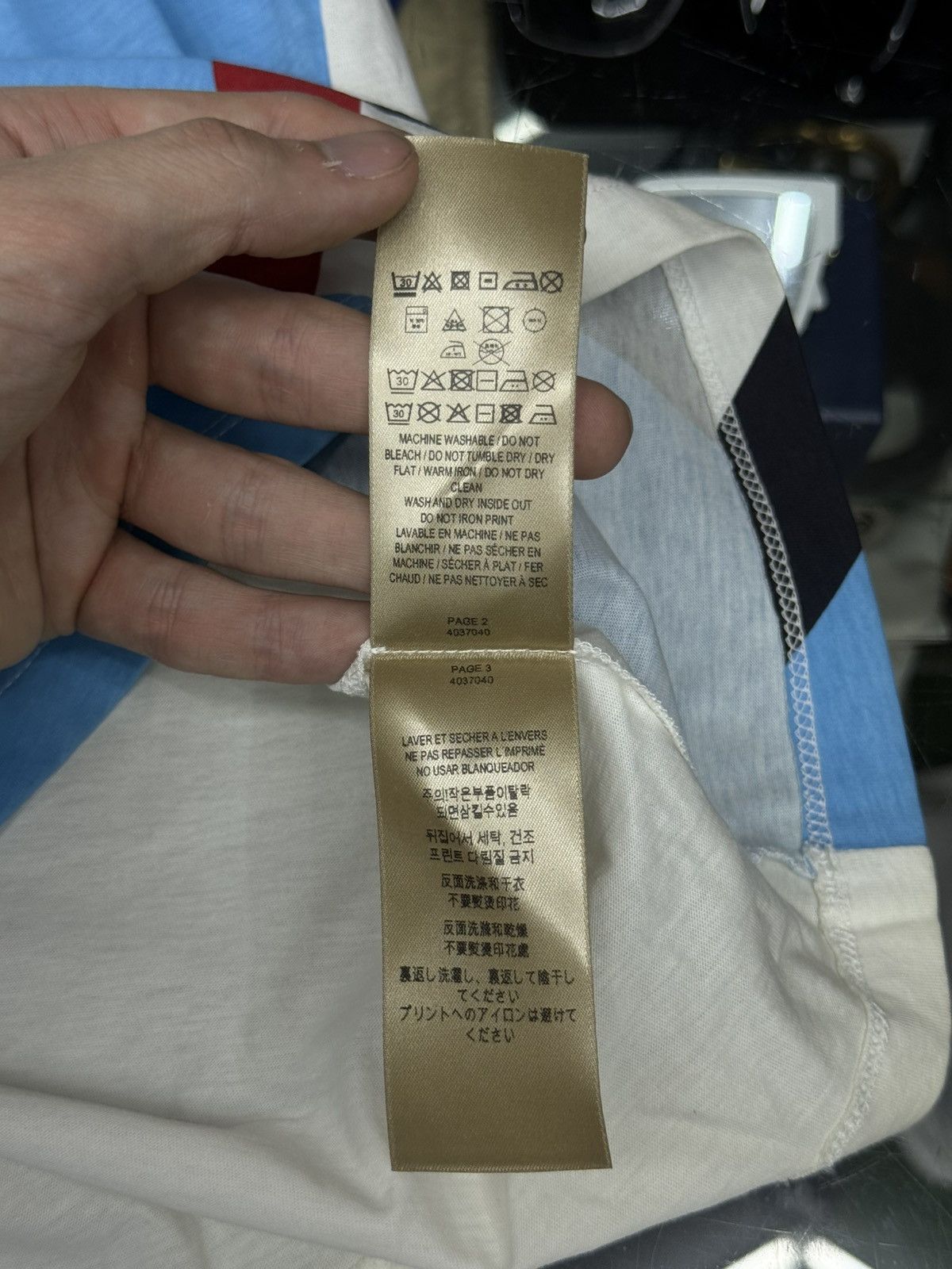 Burberry Burberry Men’s Tee Shirt Size Large New W Tags Size US L / EU 52-54 / 3 - 13 Thumbnail