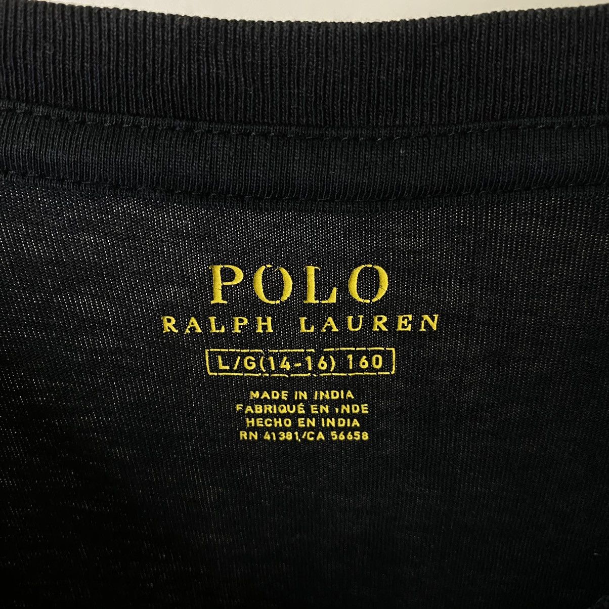 Polo Ralph Lauren Y2K Polo Ralph Lauren Essential Black Tee Size US S / EU 44-46 / 1 - 3 Thumbnail