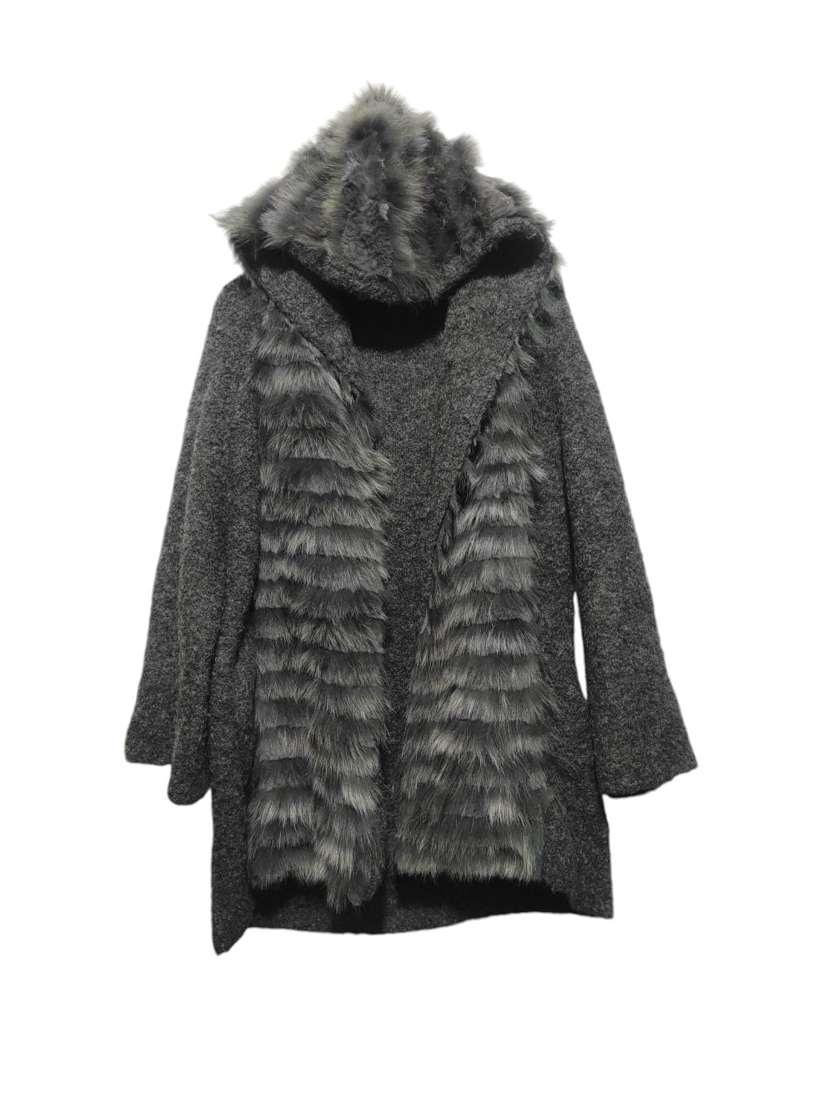 If Six Was Nine Sisley Knit Fur Hoodie IfSixWasNine LGB style Size L / US 10 / IT 46 - 1 Thumbnail