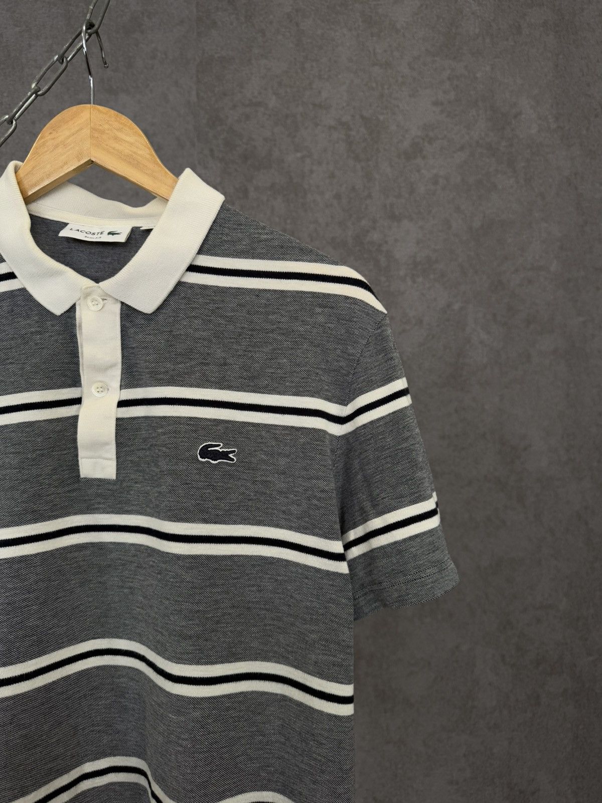 Designer × Lacoste Lacoste luxury designer logo polo tee Size US L / EU 52-54 / 3 - 2 Thumbnail