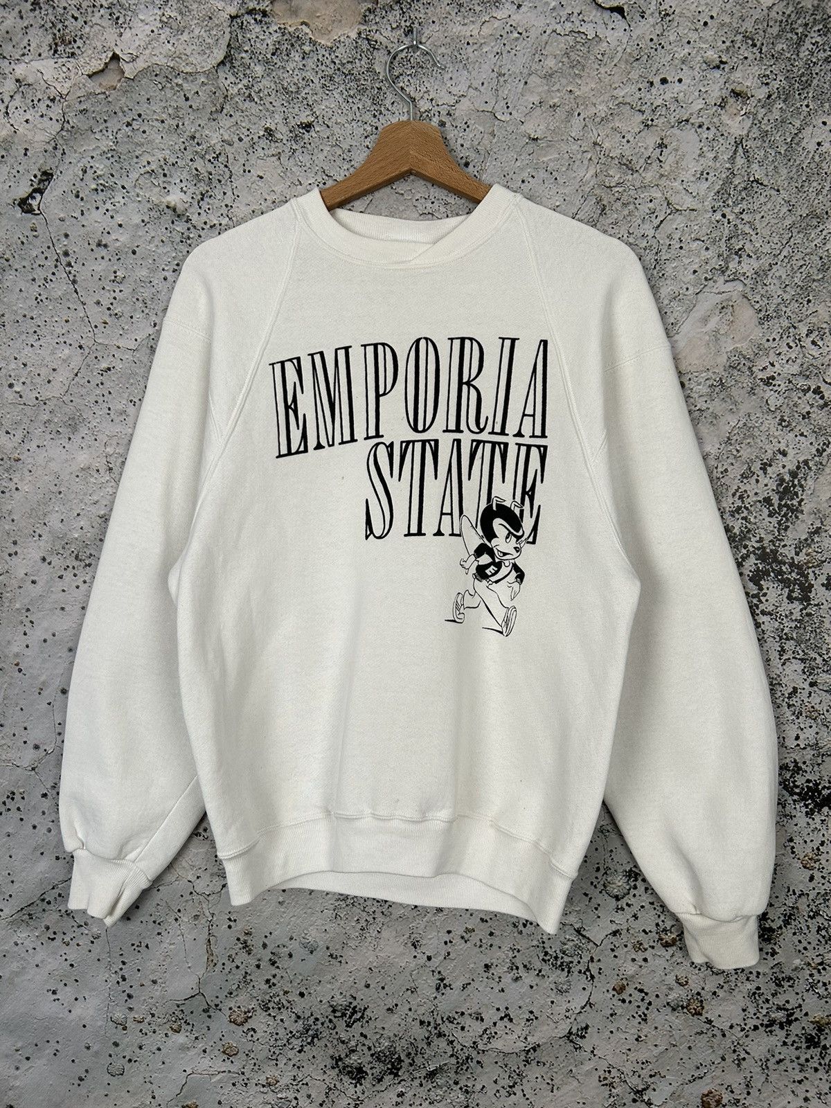 Vintage Vintage Emporia State University Crewneck 90s Boxy Sport Size US M / EU 48-50 / 2 - 1 Thumbnail