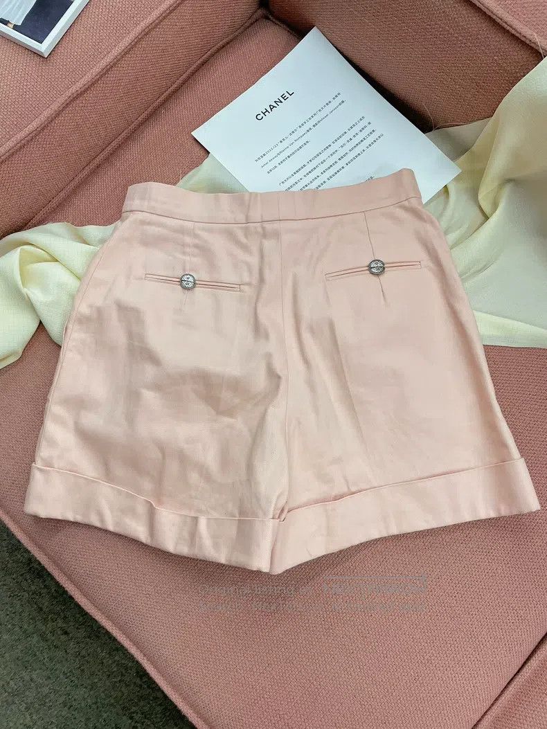 Chanel Chanel Cuban series show pink shorts Size 27" / US 4 / IT 40 - 2 Thumbnail